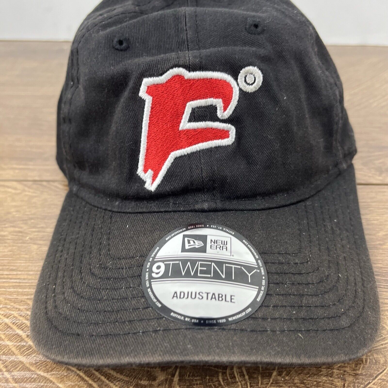 New Era F MiLB Baseball Hat New Era 9TWENTY Hat Black Adjustable Hat Size ONE SIZE - 6 Thumbnail