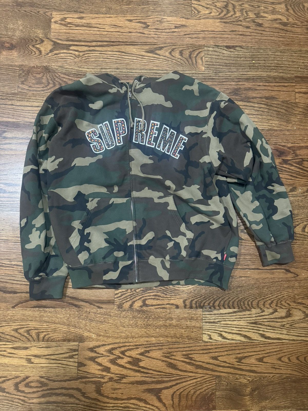 B.B. Simon × Supreme Supreme x B.B. Simon camo hoodie | Grailed