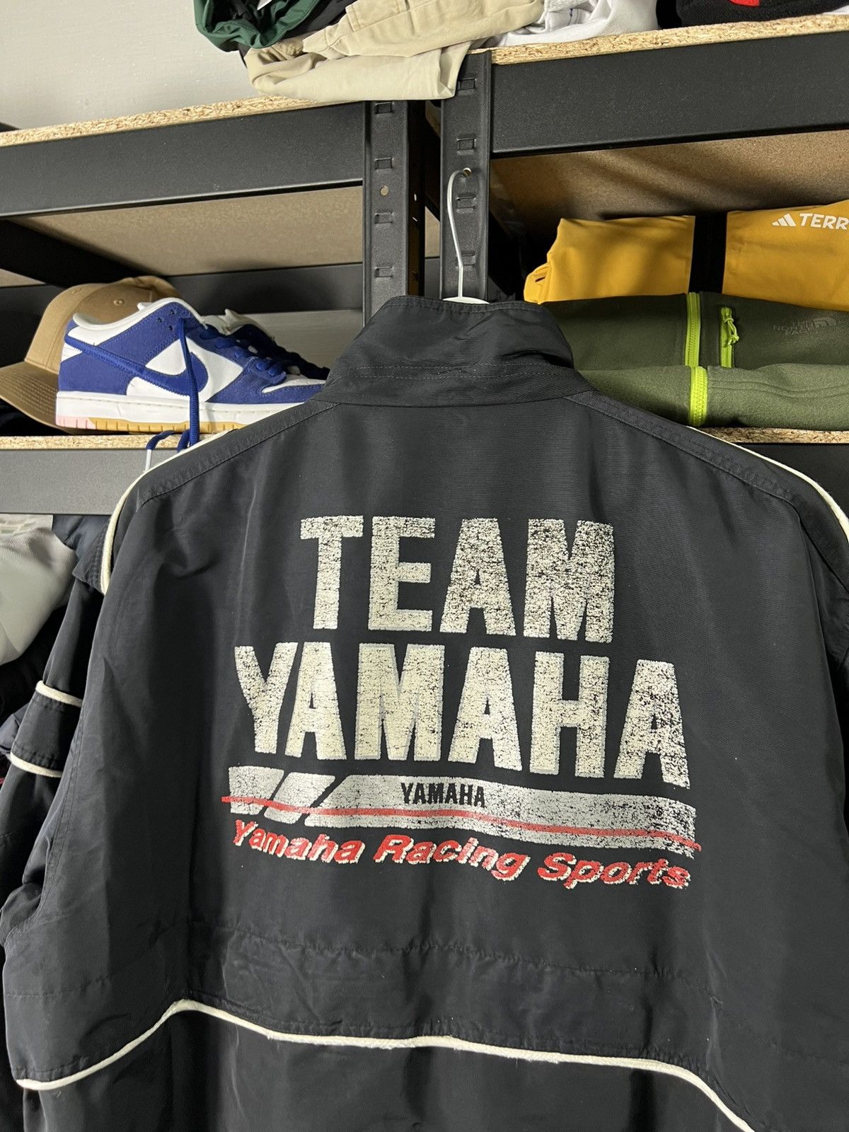 Yamaha Vintage Yamaha Team Racing Sports Jacket Black 80s style 3XL Size US XXL / EU 58 / 5 - 12 Thumbnail