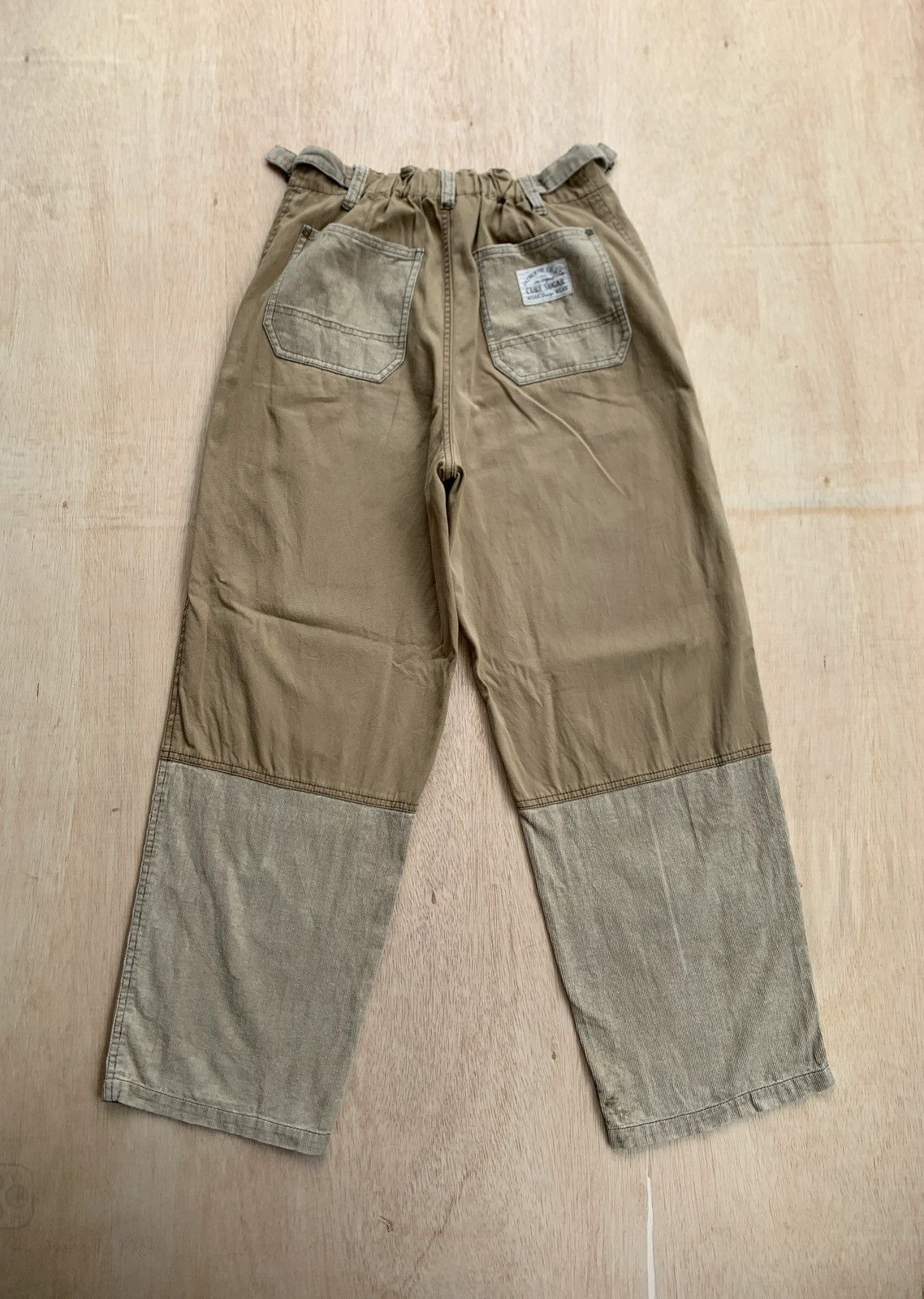 Japanese Brand × Sugar Cane Japanese Cube Sugar Double Knee Pants Size US 30 / EU 46 - 2 Thumbnail