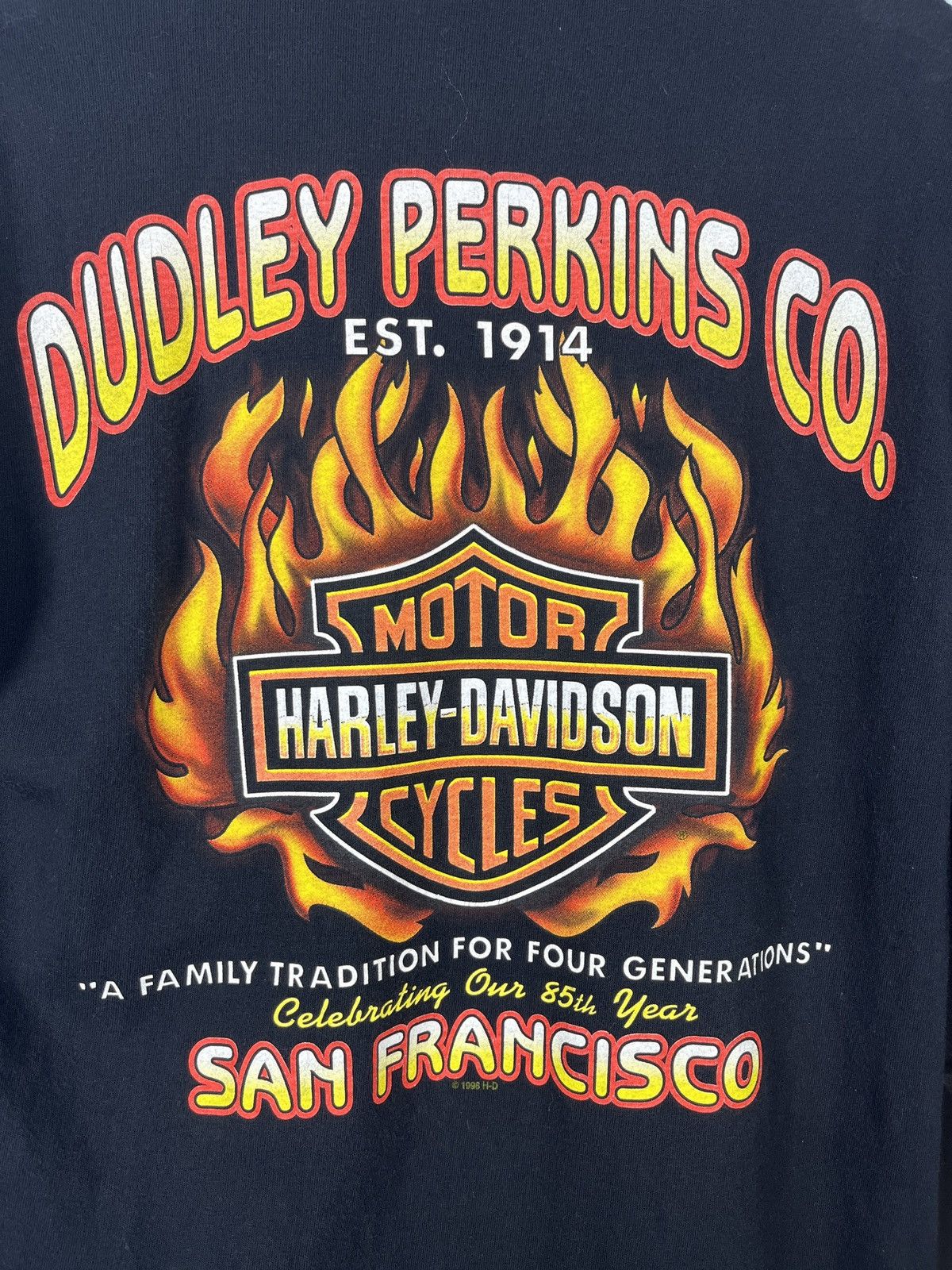 Harley Davidson Harley Davidson Vintage Longsleeve Eagle 90s Size US M / EU 48-50 / 2 - 4 Thumbnail