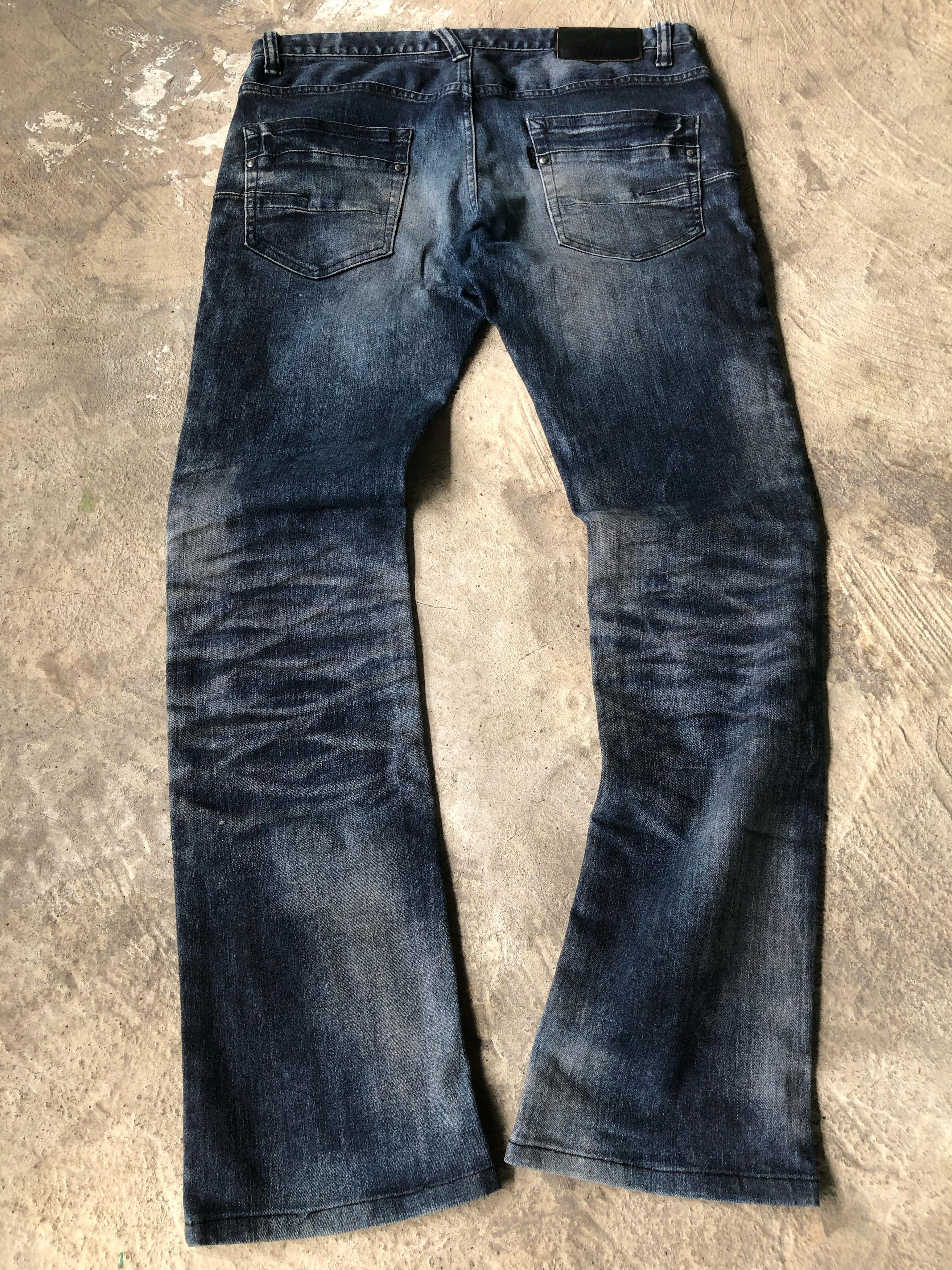 If Six Was Nine × Le Grande Bleu (L.G.B.) × Tornado Mart Tornado Mart Clawmark Jeans Size US 33 - 2 Thumbnail