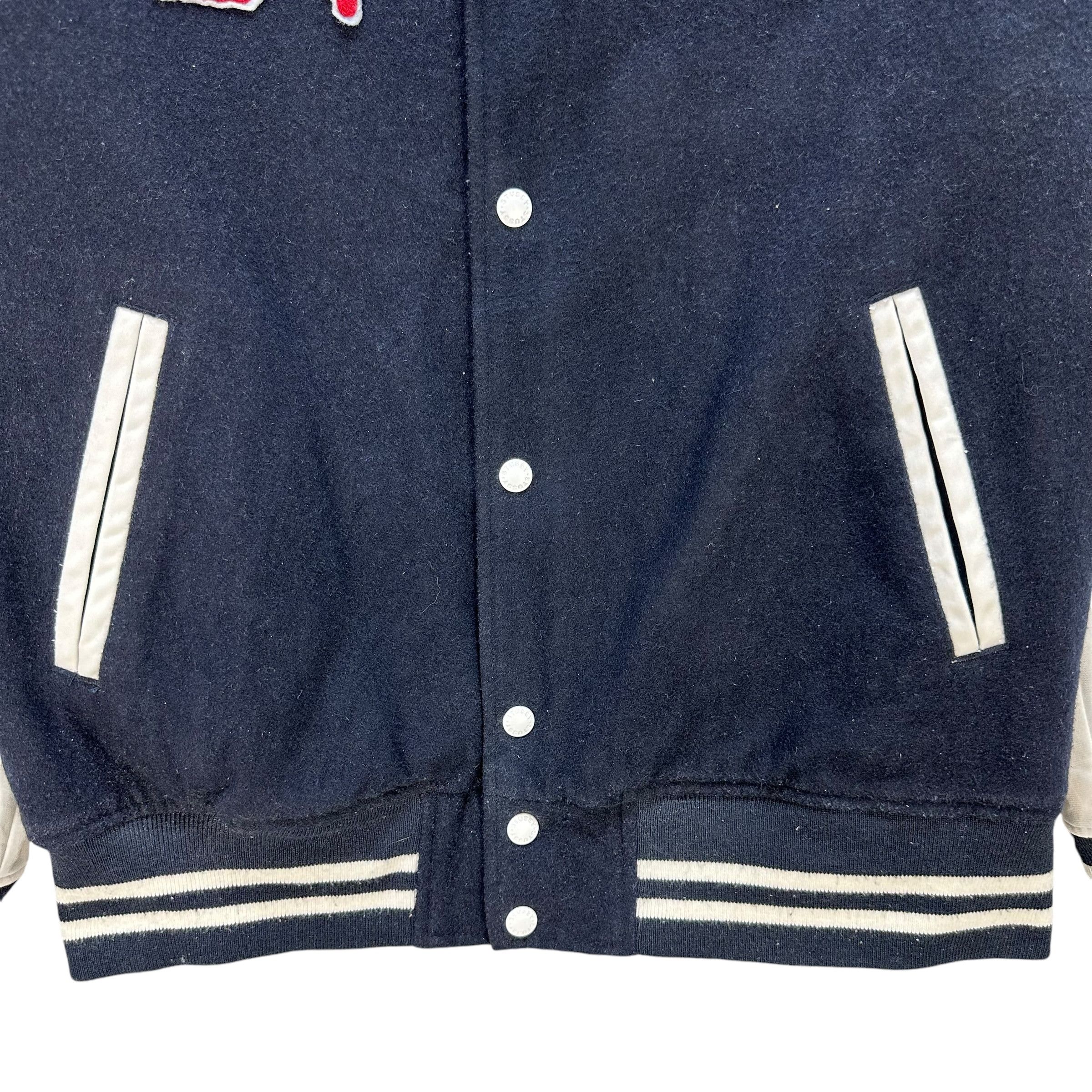 Stussy STUSSY World Wide Big Logo Varsity Jacket #A50-1173 Size US L / EU 52-54 / 3 - 7 Thumbnail
