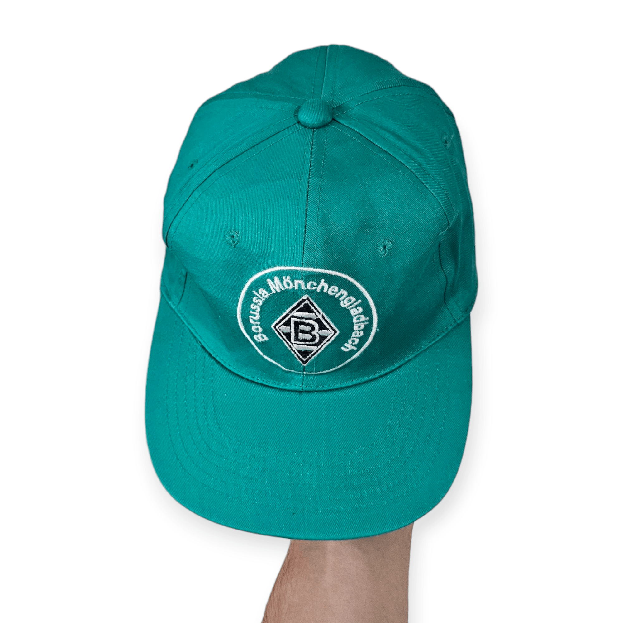 Vintage Borussia Mönchengladbach 90's Big Logo Hat Size ONE SIZE - 2 Thumbnail