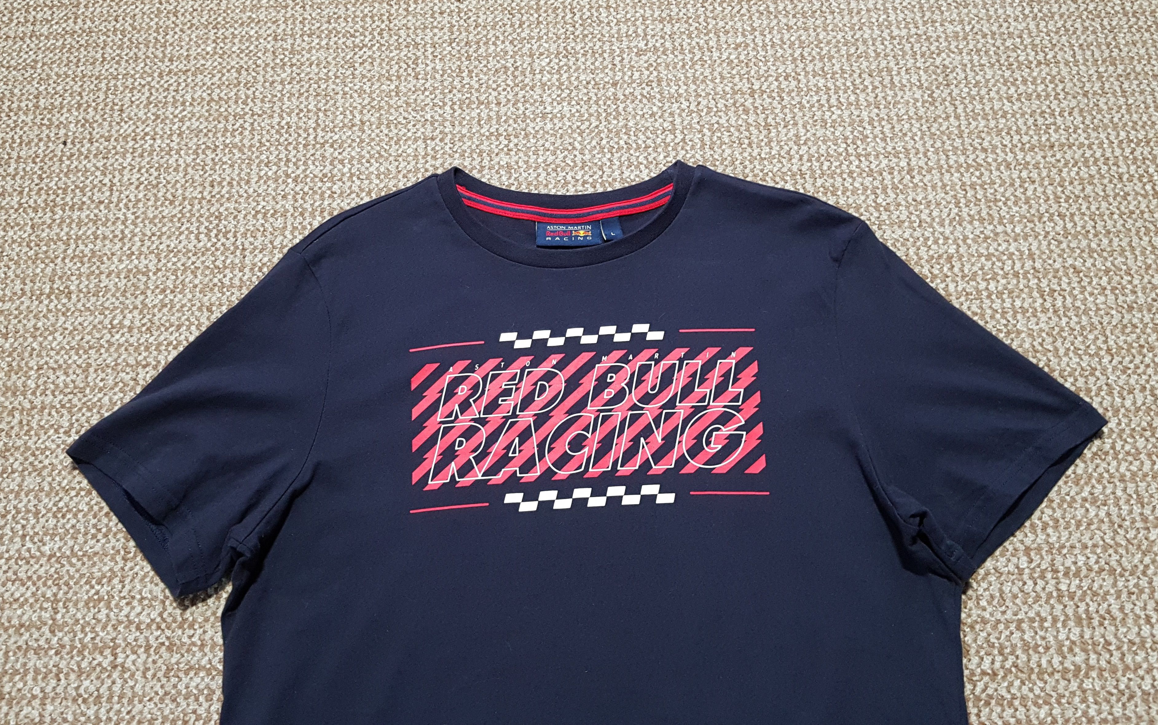 Red Bull Aston Martin Red Bull Racing Printed T Shirt sz L Size US L / EU 52-54 / 3 - 2 Thumbnail
