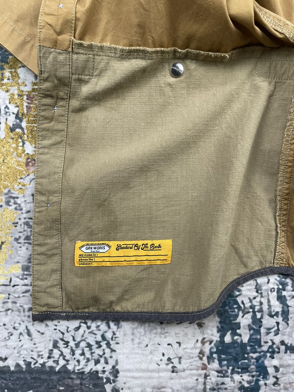 GRN GRN Works Cube Sugar Multi Tactical Pockets Workshirt Size US M / EU 48-50 / 2 - 12 Thumbnail