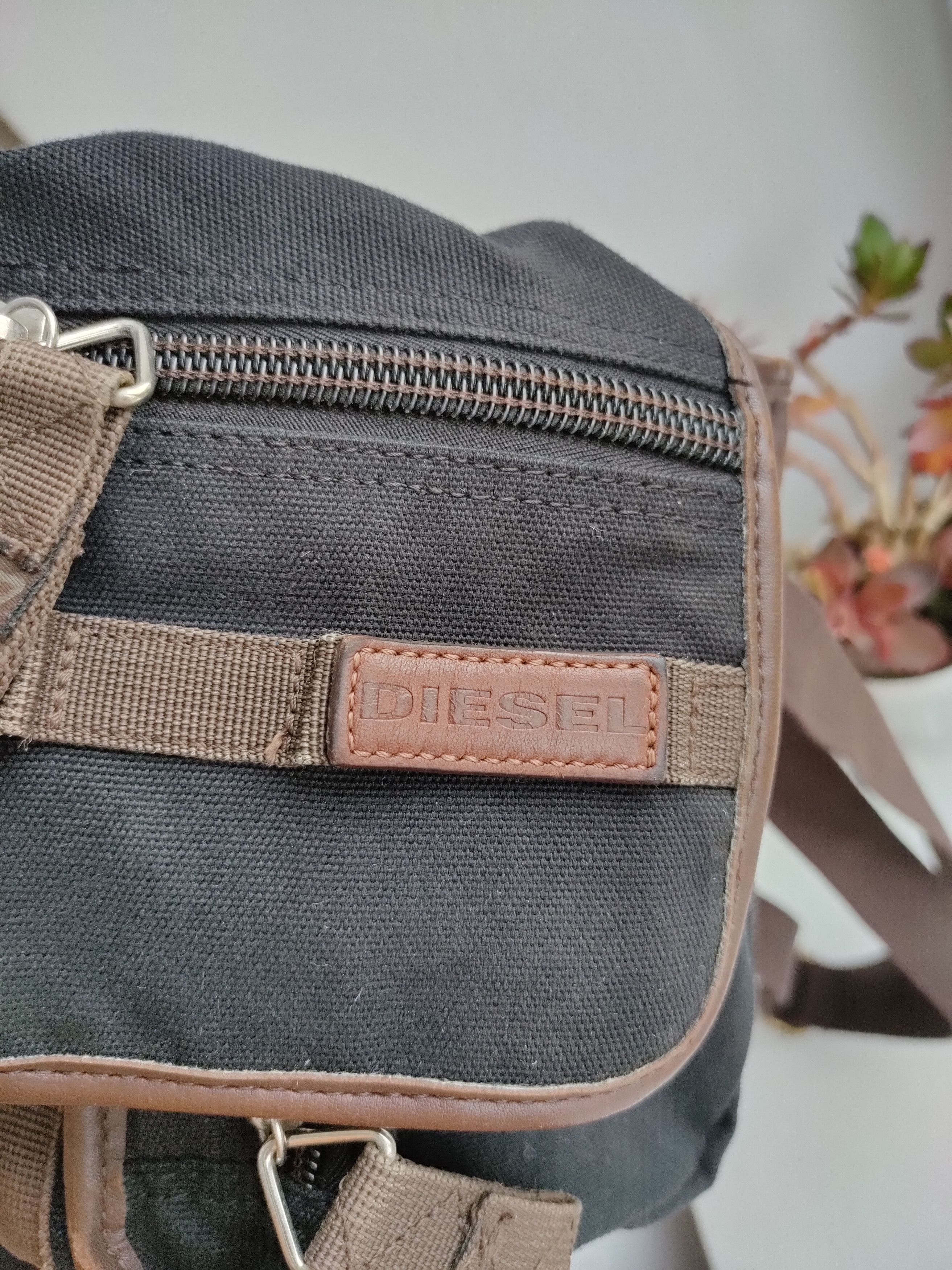 Diesel 🔥 Y2K Vintage Diesel Spare Parts Bag Messenger Shoulder Bag Size ONE SIZE - 12 Thumbnail