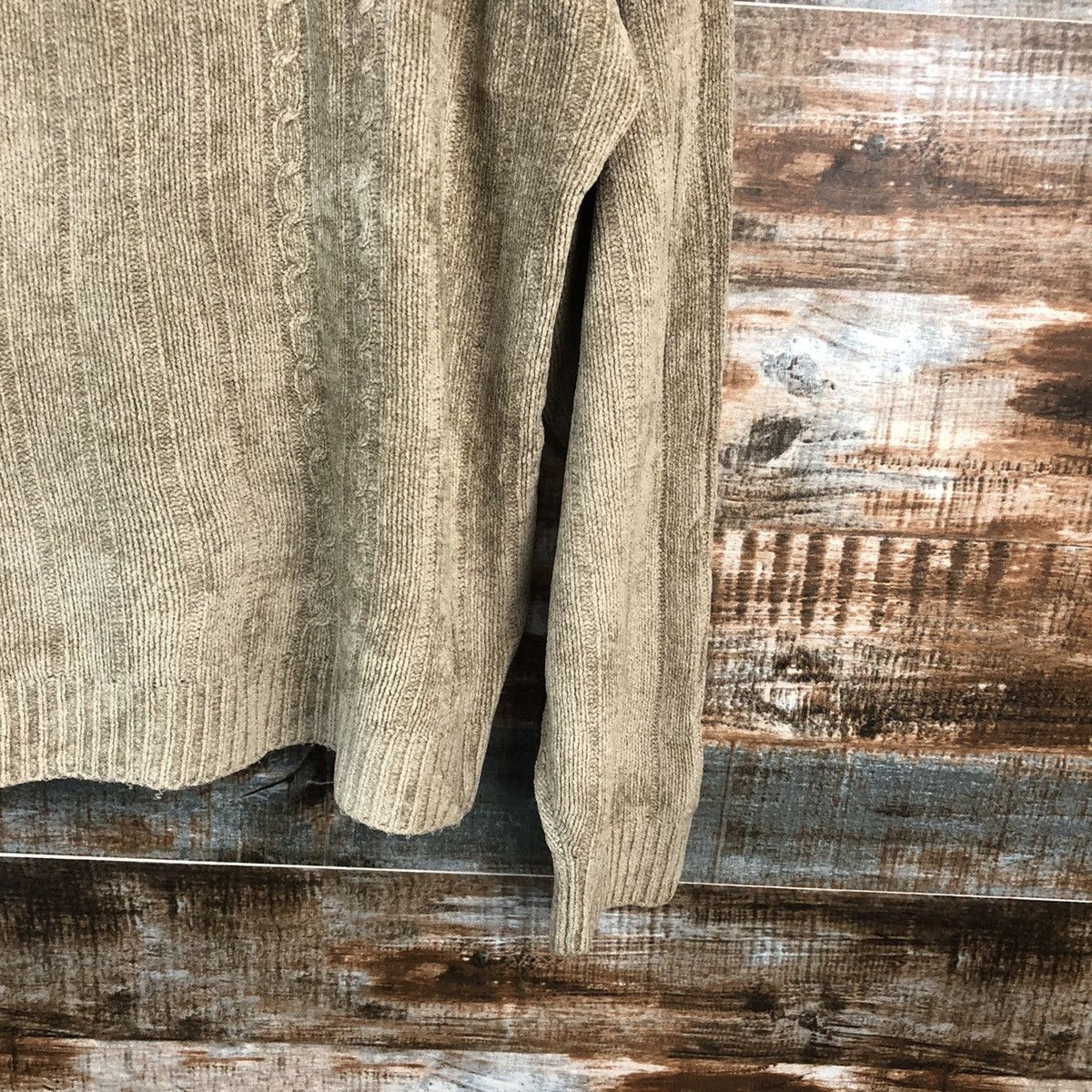 Homespun Knitwear × Japanese Brand Vintage Club Brown Knitwear #A1778 Size US L / EU 52-54 / 3 - 8 Thumbnail