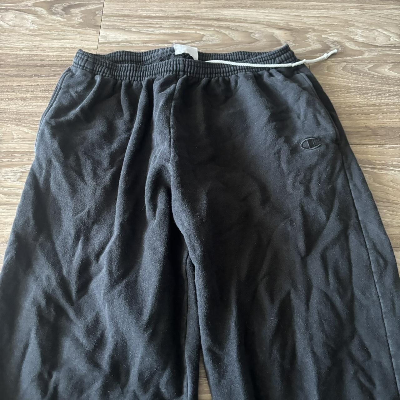 Vintage Crazy Vintage Y2K/2000s Baggy Black Streetwear Essential Sweatpants! Fits L Size US 36 / EU 52 - 4 Thumbnail