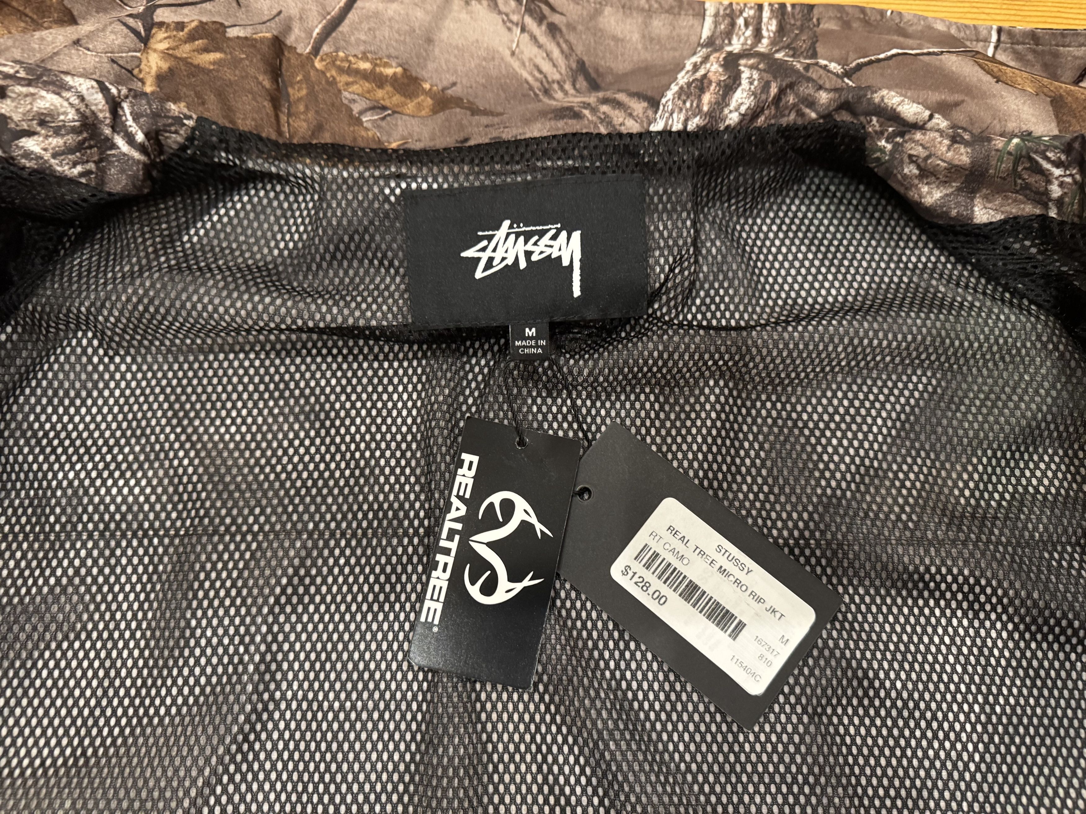 Stussy Stussy Real Tree Camo Micro Rip Jacket sz. L Size US L / EU 52-54 / 3 - 6 Thumbnail