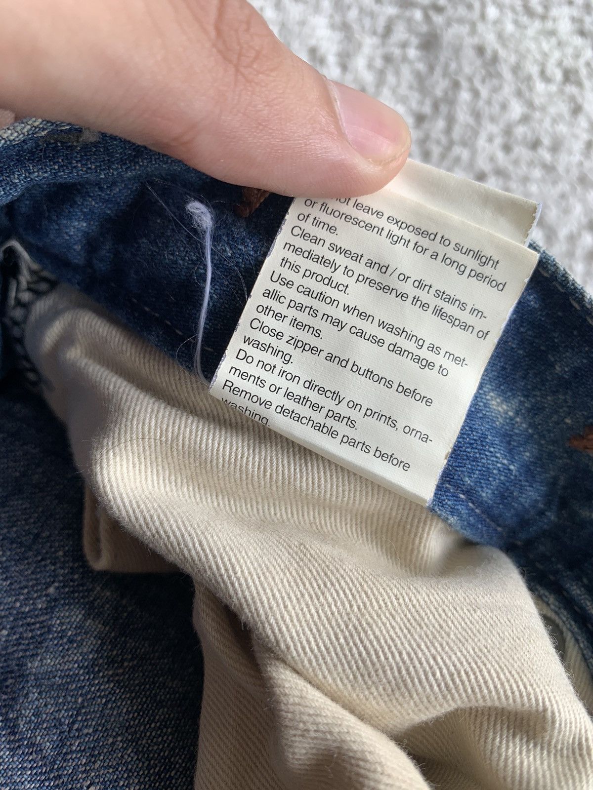 Japanese Brand × Vintage Johnbull Buckle Back Selvedge Jeans Denim Size US 29 - 14 Thumbnail