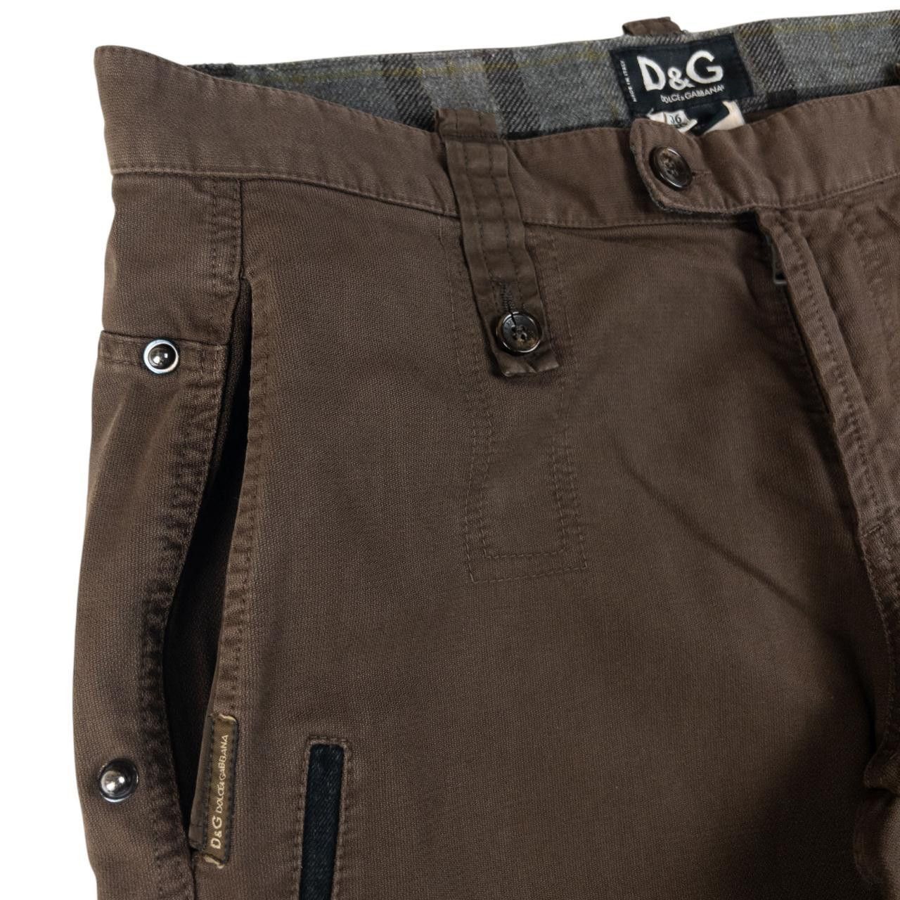 Dolce & Gabbana Vintage Dolce & Gabbana Button Detail Trousers Size W35 Size US 35 - 6 Thumbnail