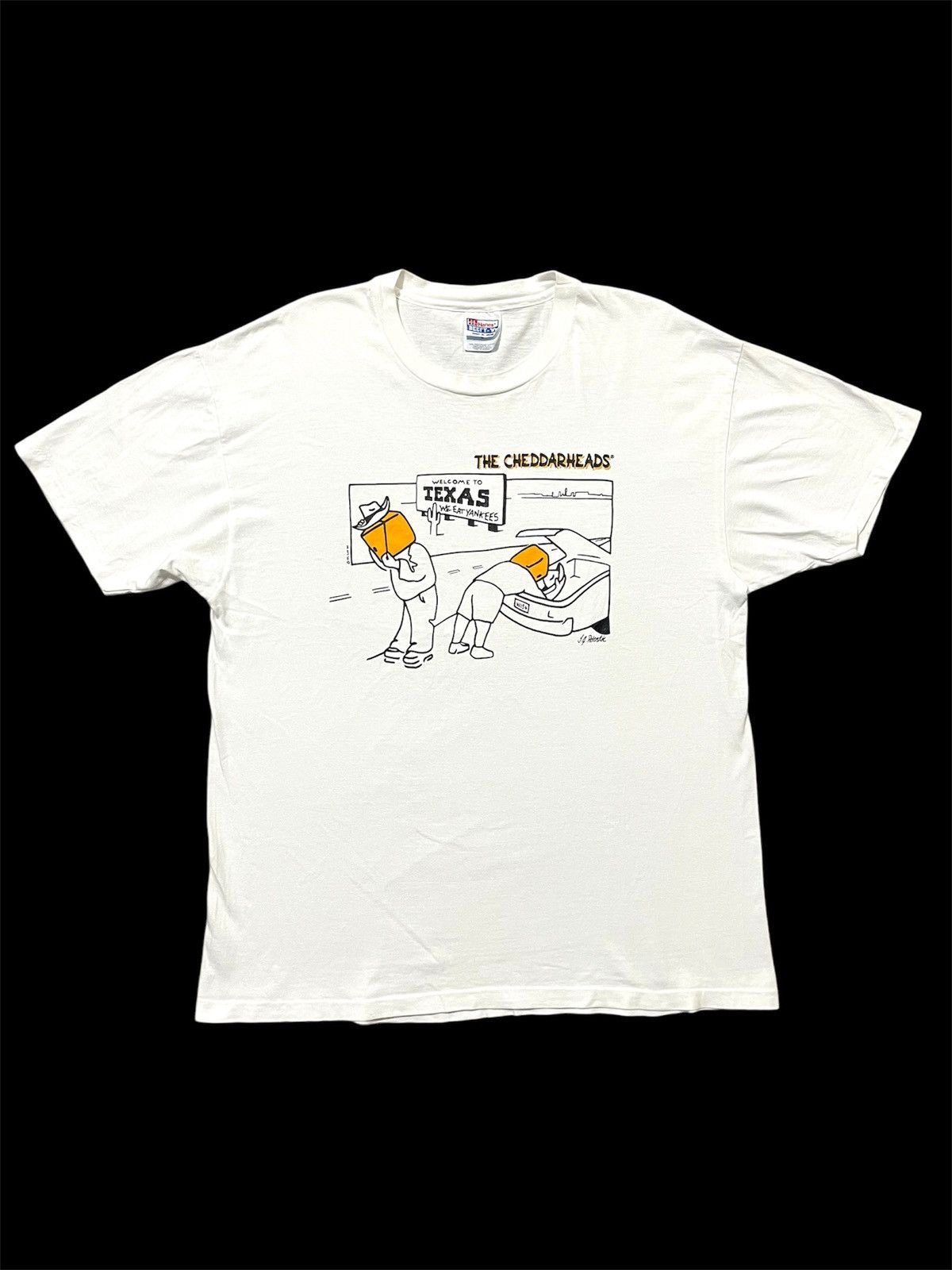 Other × Vintage Vintage The Cheddarheads Tee Size US XL / EU 56 / 4 - 1 Thumbnail