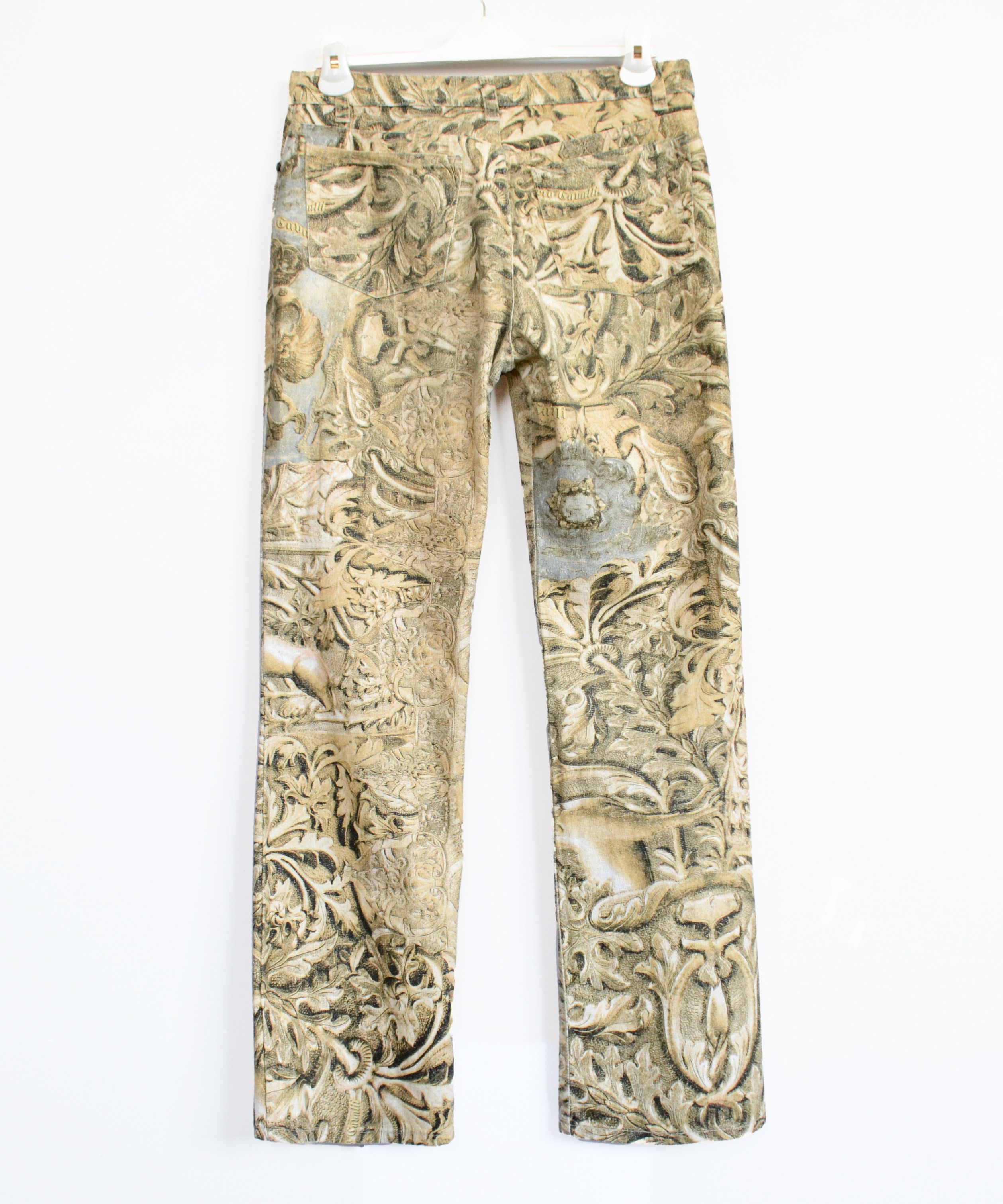 Roberto Cavalli Roberto Cavalli Jeans Pants Renaissance Print Vintage Size US 30 / EU 46 - 2 Thumbnail