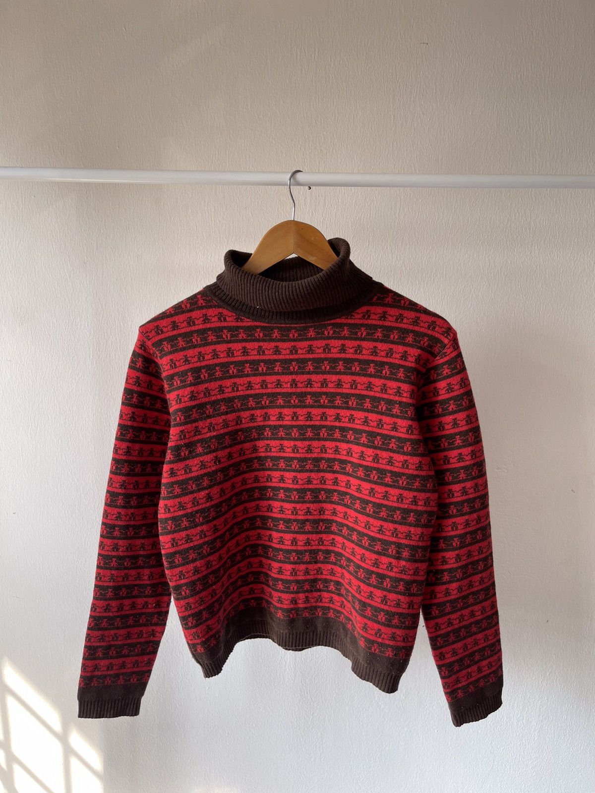 Versace × Versus Versace Vintage Versus Versace Turtleneck Knitwear Size US S / EU 44-46 / 1 - 3 Thumbnail