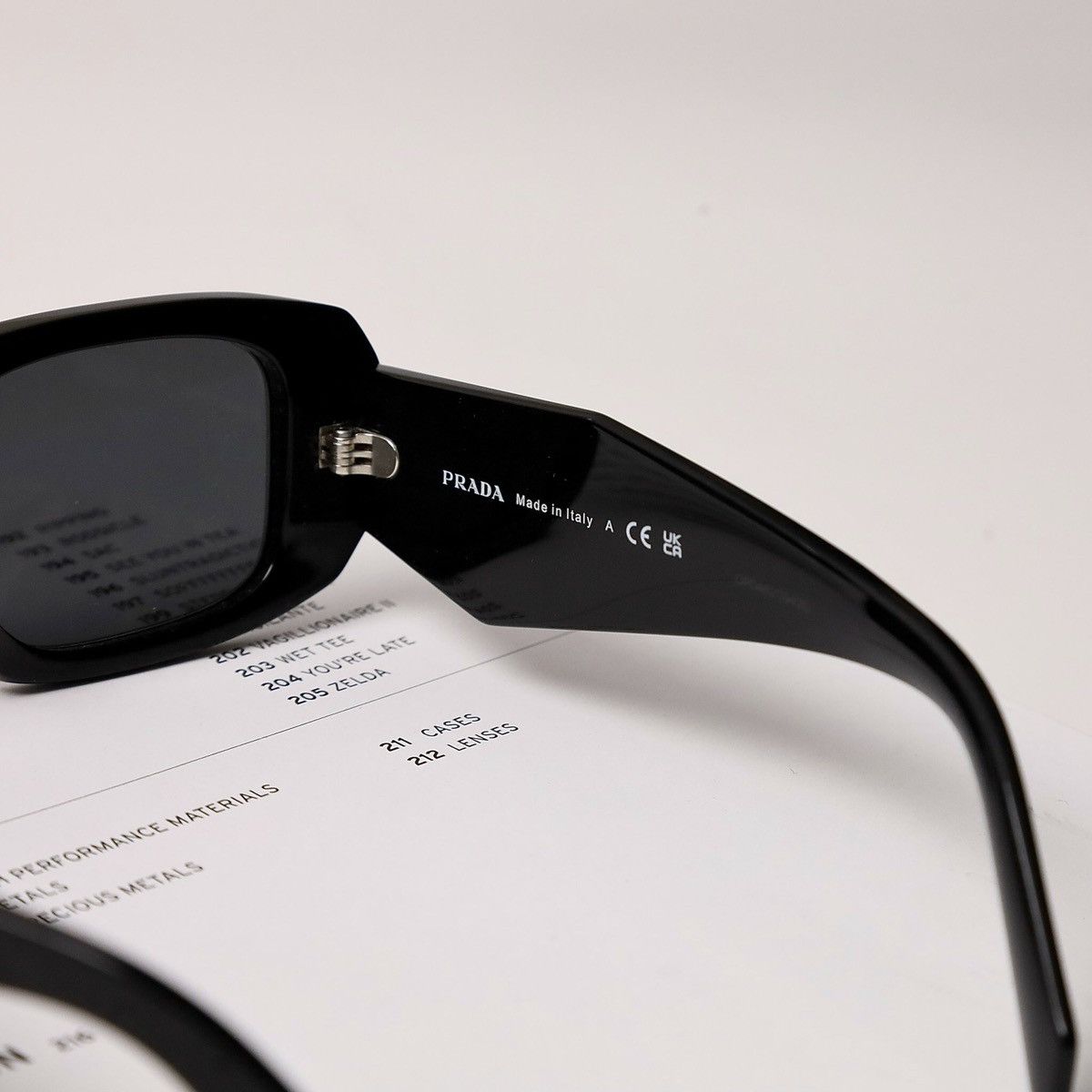 Prada PRADA 0PR 17WS SUNGLASSES Size ONE SIZE - 4 Thumbnail