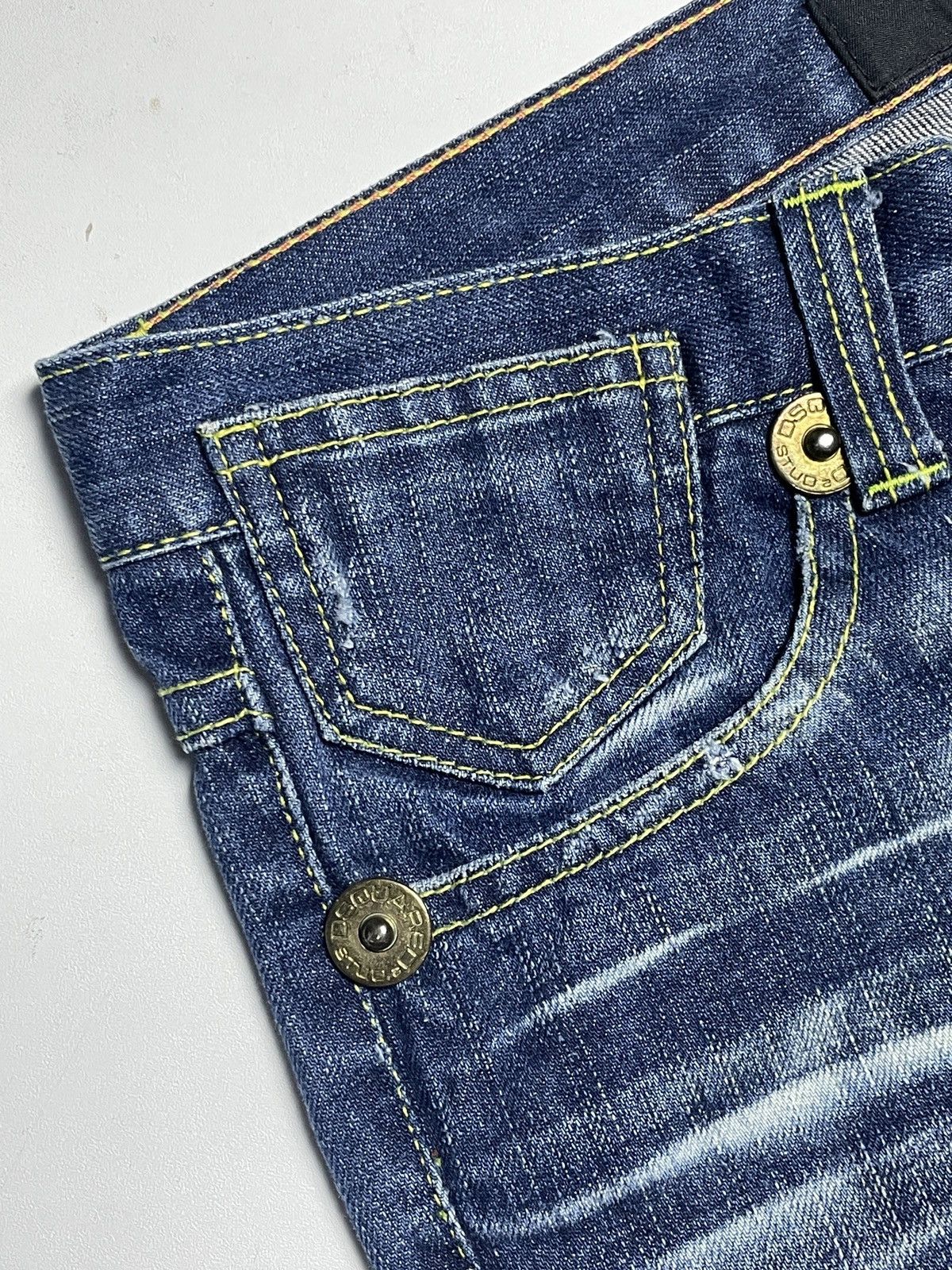 Dsquared2 Dsquared2 Spring 85 Washed Bootcut Jeans Size US 28 / EU 44 - 12 Thumbnail