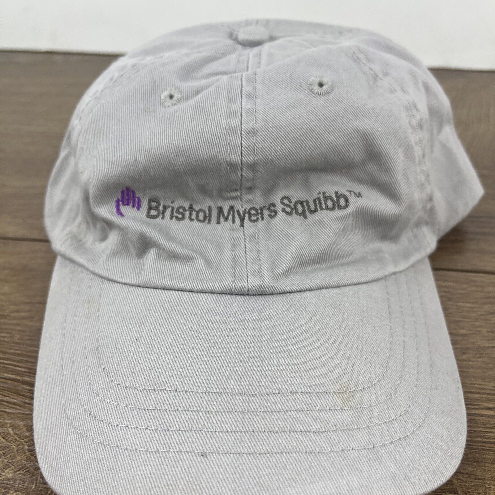 Other Bristol Myers Squibb Hat Gray Hat Adjustable Adult Size Hat Size ONE SIZE - 6 Thumbnail