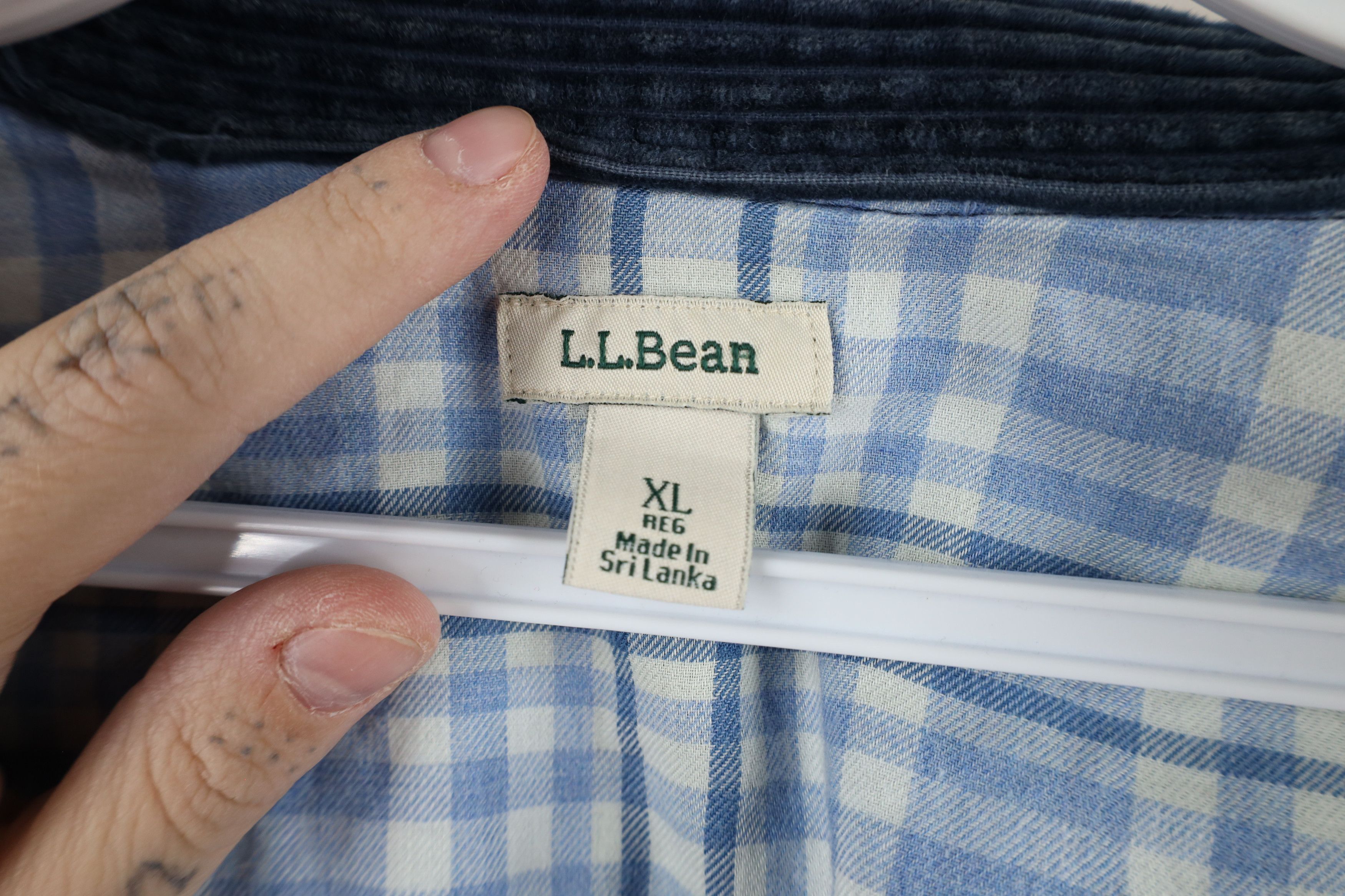 L.L. Bean × Vintage Vintage LL Bean Lined Corduroy Shirt Jacket Jac Shirt Size XL / US 12-14 / IT 48-50 - 9 Thumbnail