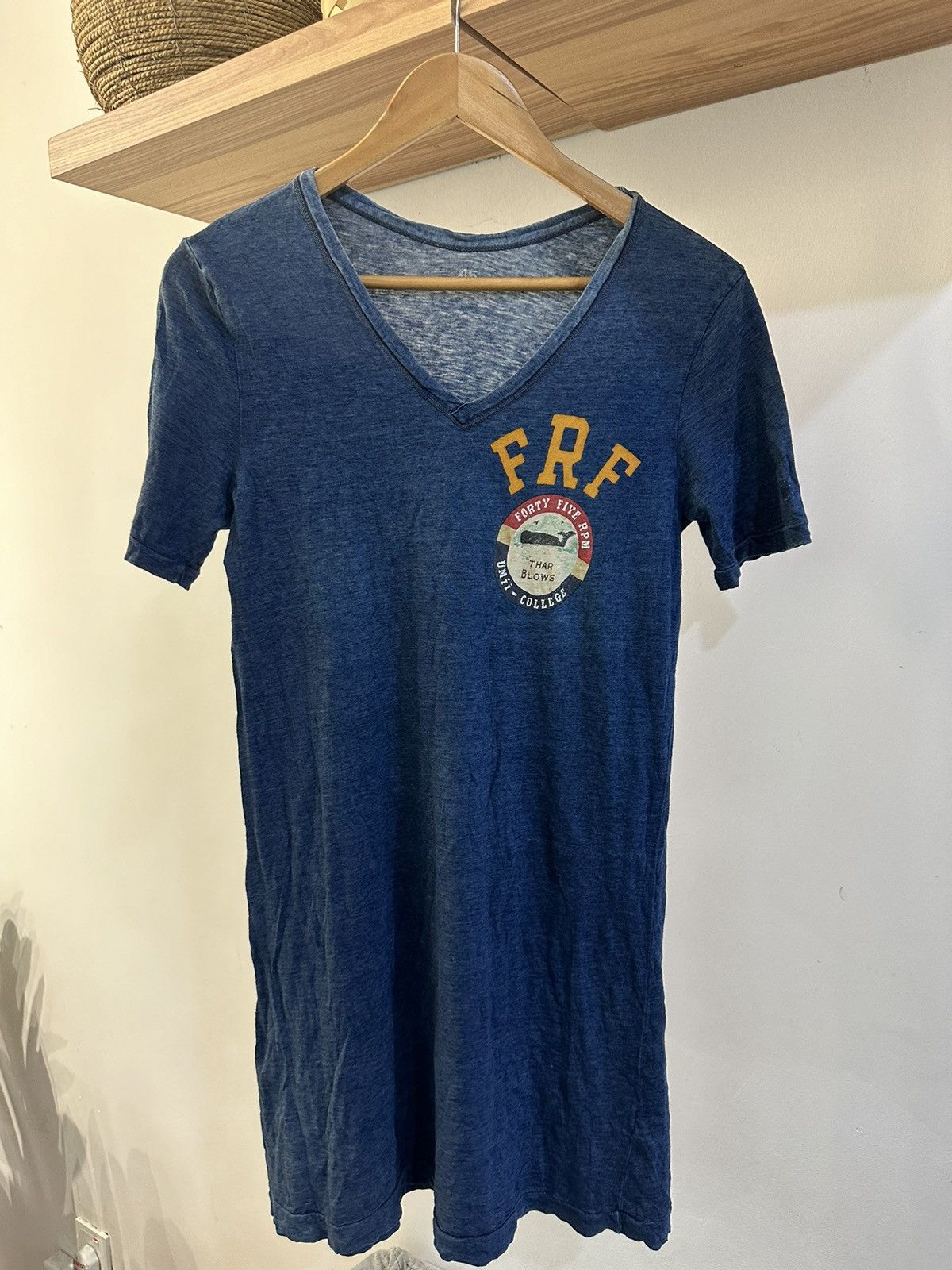 Vintage 45rpm FRF V Neck Long Shirt