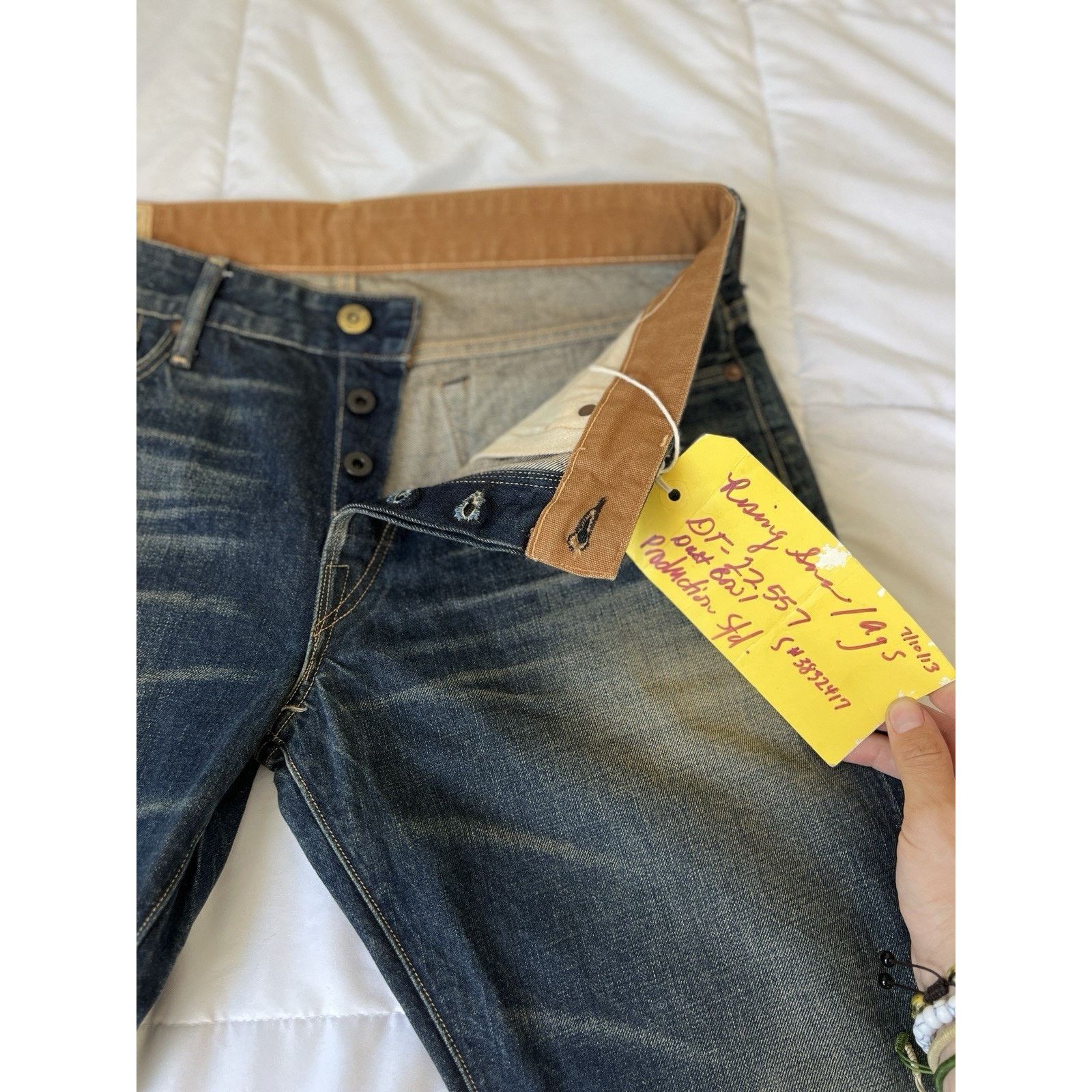 Rising Sun & Co. Rising Sun & Co. Raw Selvedge Denim Jeans Mfg Los Angeles 32 Size US 32 / EU 48 - 3 Thumbnail
