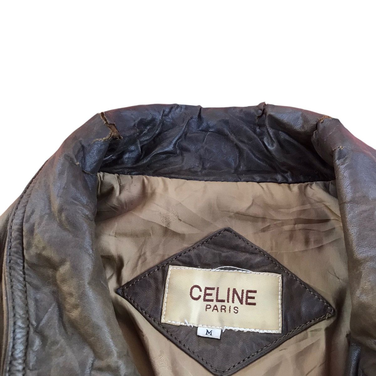 Celine RARE VINTAGE CELINE PARIS LEATHER JACKET Size US M / EU 48-50 / 2 - 7 Thumbnail