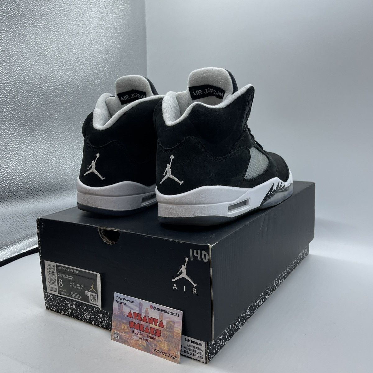 Jordan Brand Air Jordan 5 Oreo Size US 8 / EU 41 - 5 Thumbnail