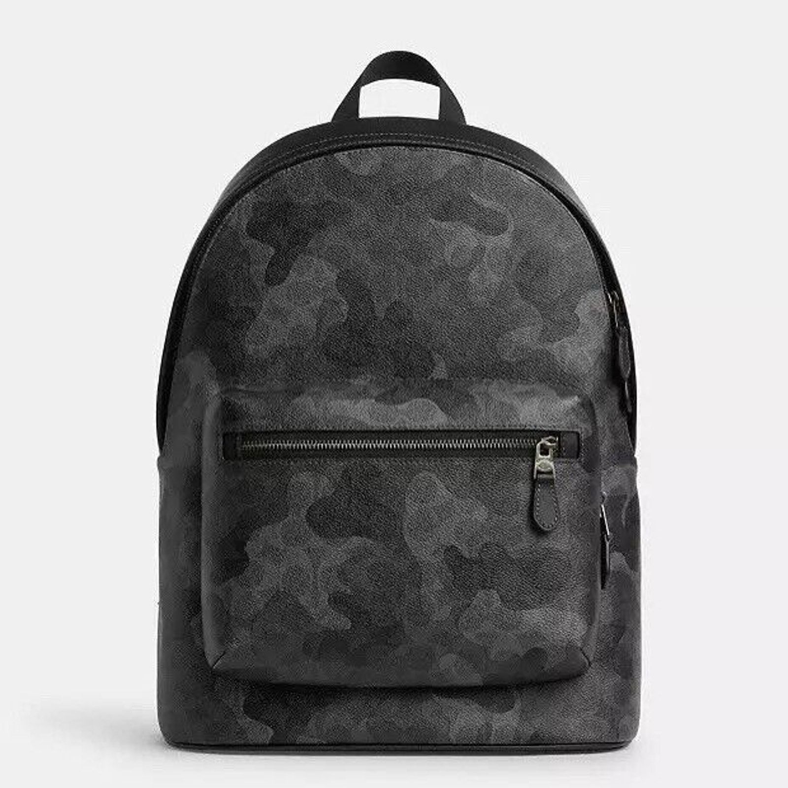Coach NWT COACH 'West' Men's Backpack Camo Gunmetal/Grey CW311 Size ONE SIZE - 5 Thumbnail
