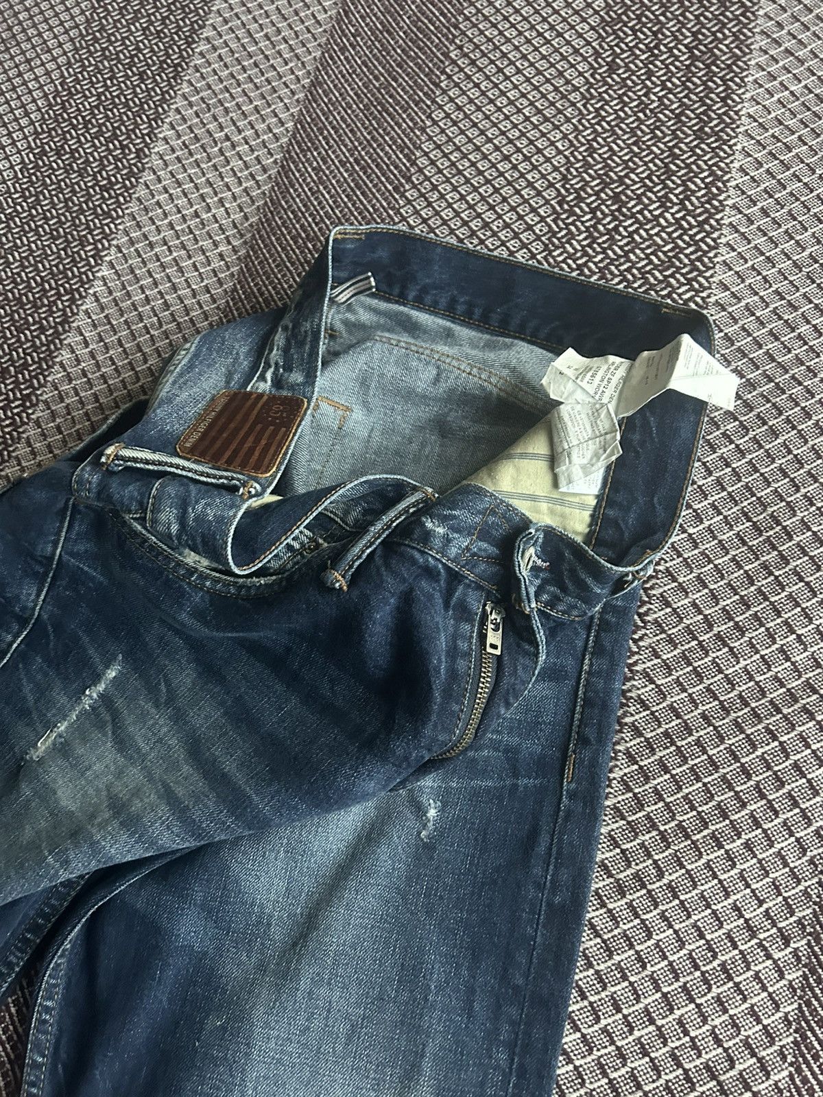 Tommy Hilfiger Tommy Hilfiger Denim Jeans Ryder Distressed Washed Y2K Sz 34 Size US 34 / EU 50 - 12 Thumbnail