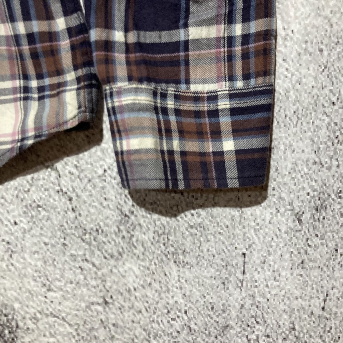 PPFM 2000s PPFM Double Layer Flanel Plaid Hoodie Lgb Punk Style Size US M / EU 48-50 / 2 - 11 Thumbnail