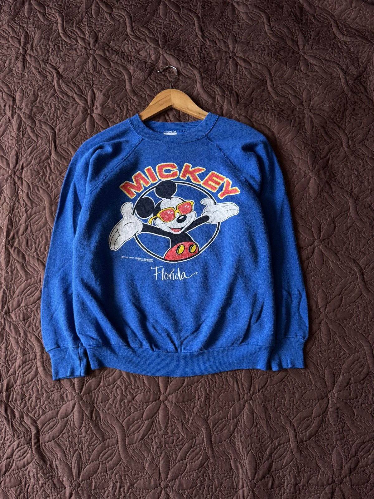 Disney VINTAGE 80/90s mickey mouse florida Size US S / EU 44-46 / 1 - 1 Thumbnail