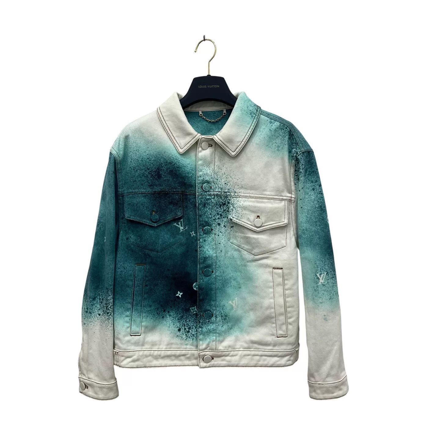 Louis Vuitton Louis Vuitton SS23 Starry Sky Denim Jacket Size US S / EU 44-46 / 1 - 1 Thumbnail