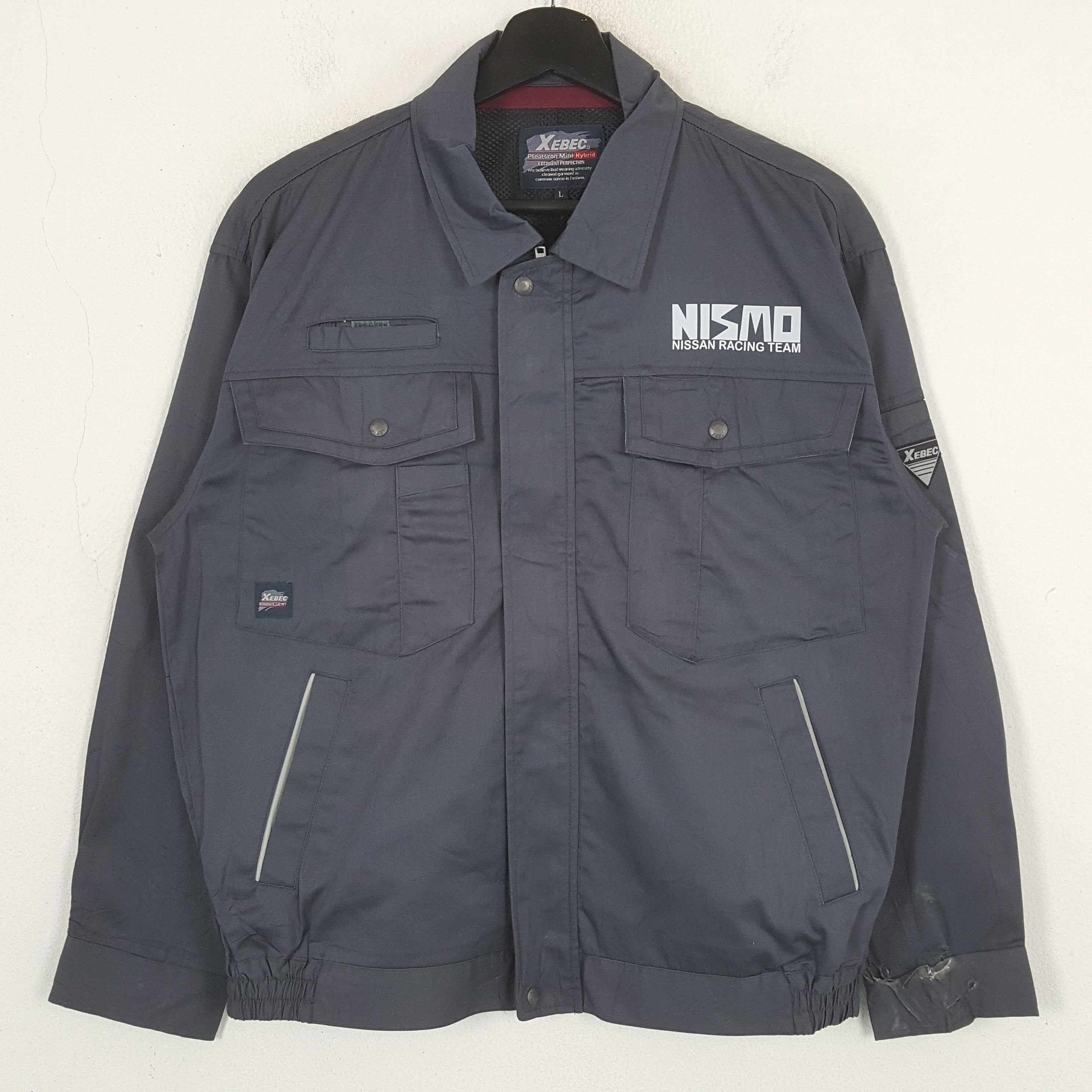Japanese Brand × Vintage NISMO Nissan Racing Team Custom Jacket C283N14 Size US M / EU 48-50 / 2 - 2 Thumbnail