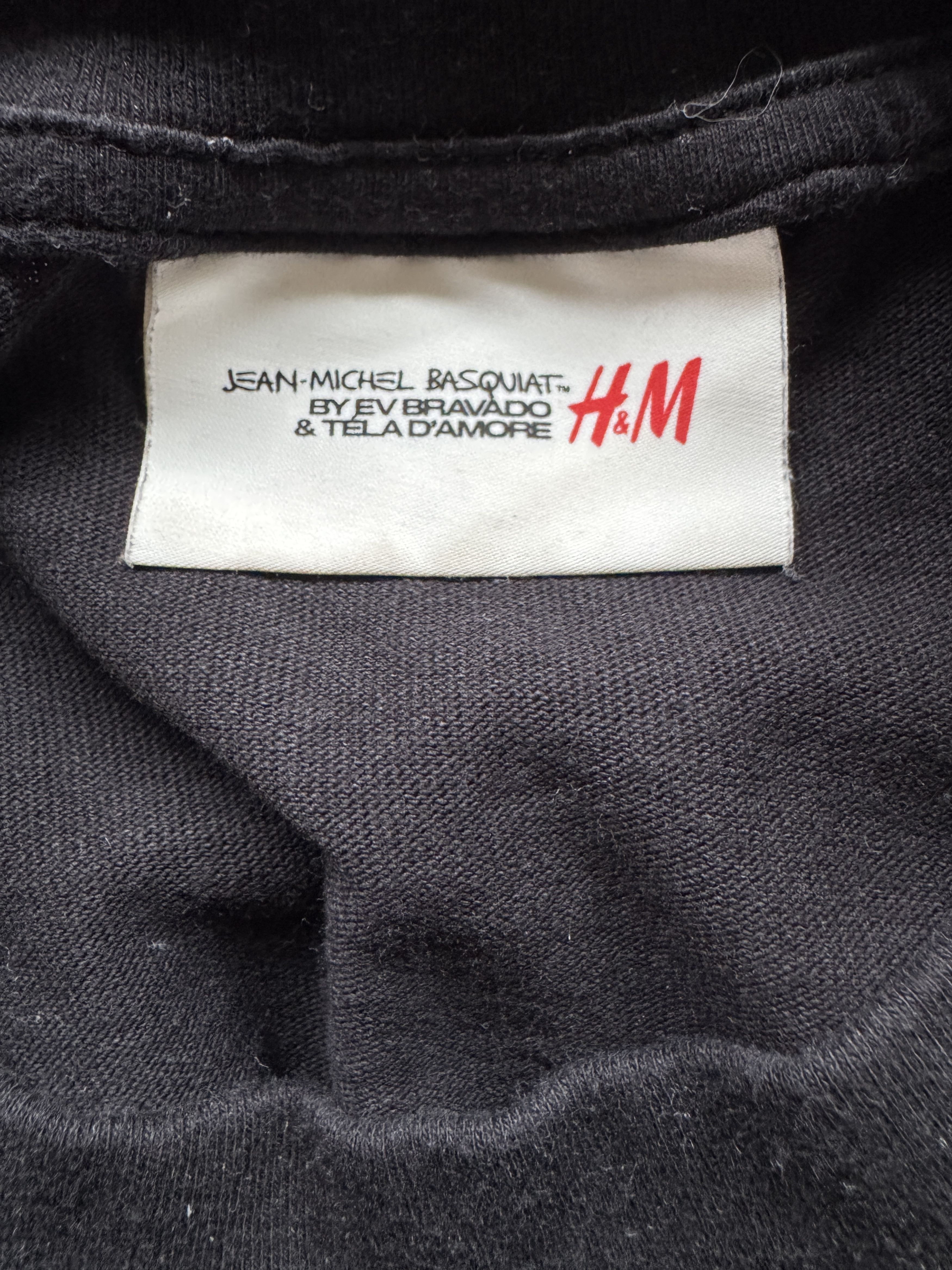 H&M × Jean-Michel Basquiat × Who Decides War Relaxed Graphic Print T-Shirt Size US S / EU 44-46 / 1 - 5 Thumbnail