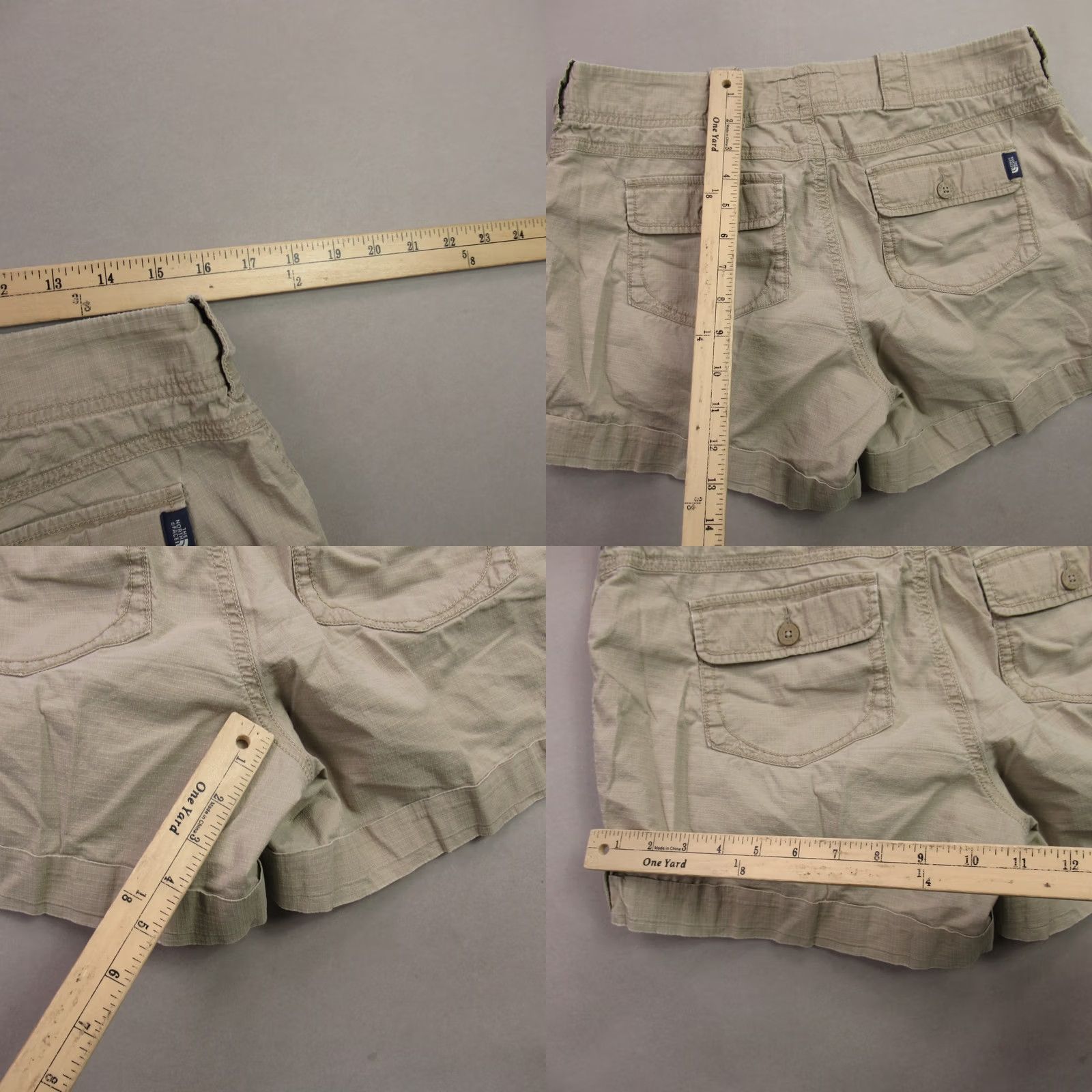 The North Face The North Face Women's 10 Chino Shorts - Beige / Khaki Stone, Lightweight Nylon, 5 in Inseam, Pockets, FlashDry, DWR, Logo, Casual Hiking Size 32" / US 10 / IT 46 - 8 Thumbnail