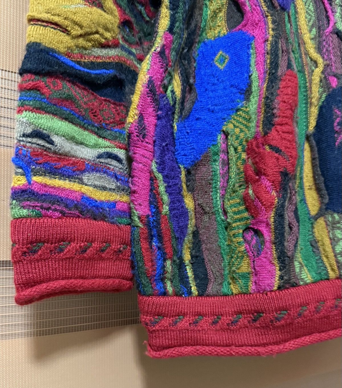 Coogi Coogi - 3D Wool Sweater Size US S / EU 44-46 / 1 - 5 Thumbnail