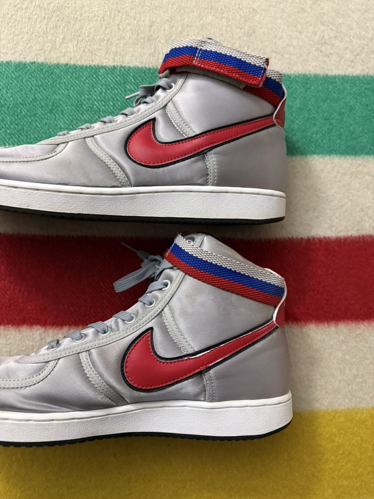 Nike 2002 Nike Vandal Supreme High Metallic Silver 304715061 11.5 Size US 11.5 / EU 44-45 - 4 Thumbnail