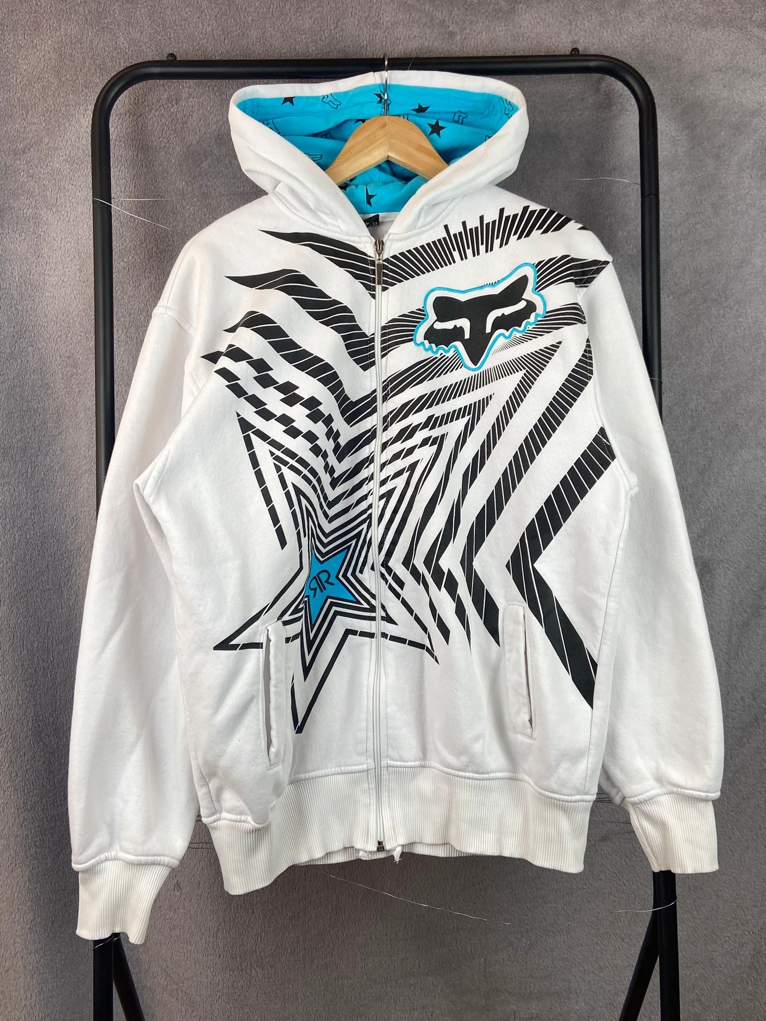 Other Hoodie Fox Racing Vintage Y2K Streetwear High End Spellout Size US XL / EU 56 / 4 - 1 Thumbnail