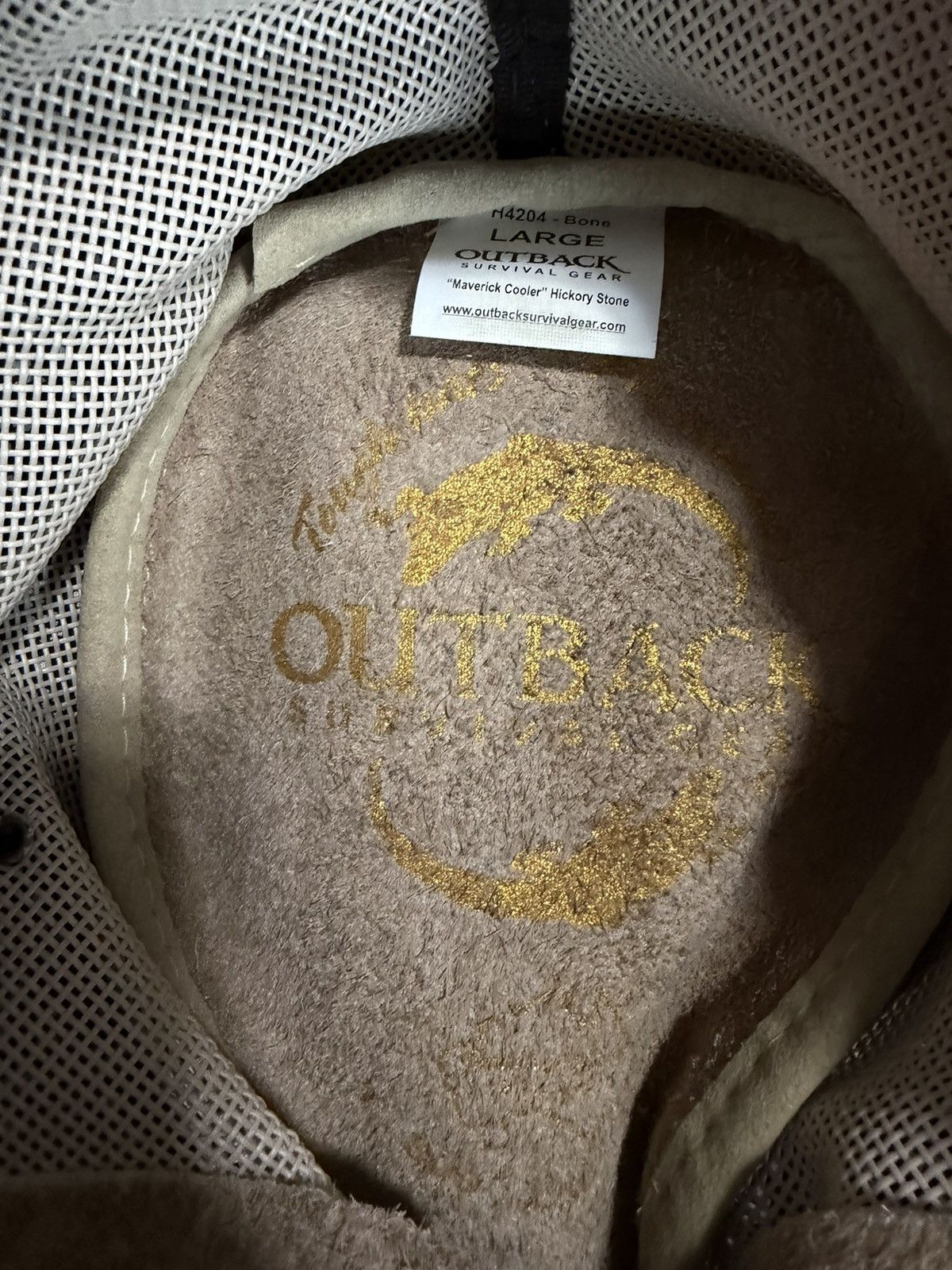 Other Outback Survival Gear Maverick Cooler Hickory Stone Hat L Size ONE SIZE - 5 Thumbnail