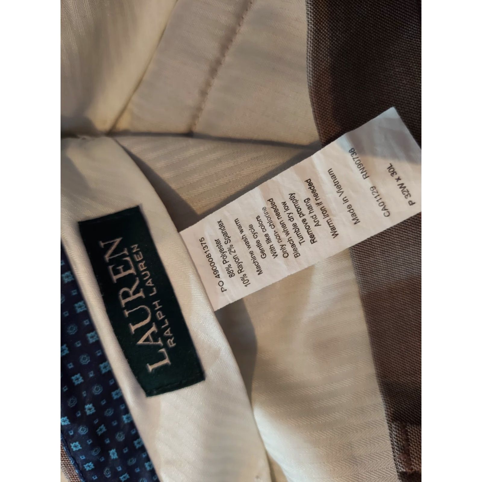 Polo Ralph Lauren Polo Ralph Lauren Mens Dress Pants 32x30 Gray Chino Slack Khaki 033x30 Brand: Polo Ralph Lauren? Size US XS / EU 42 / 0 - 5 Thumbnail