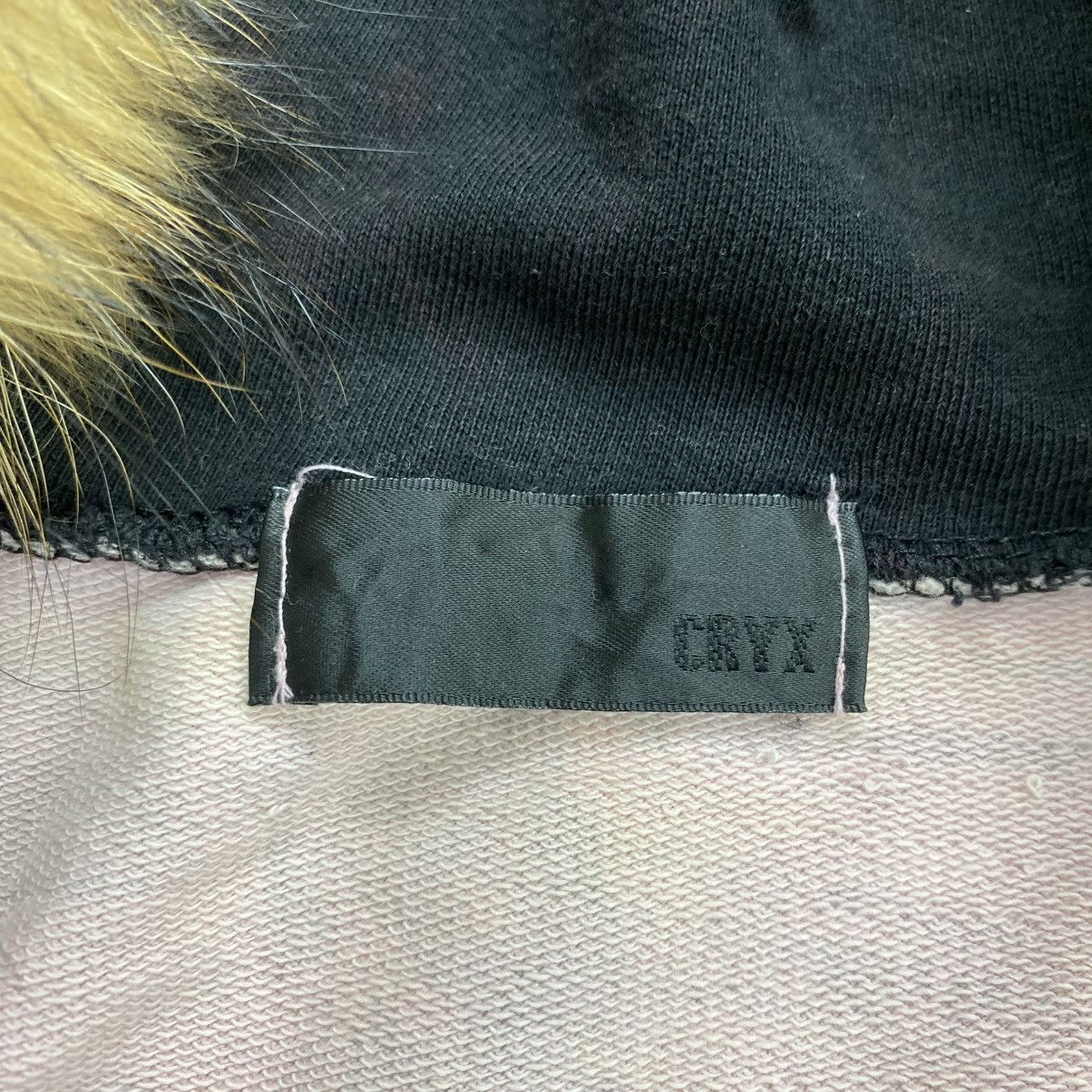 If Six Was Nine 2000s Beauty Beast Cryx Kmrii Ifsix Lgb Style Fur Zip Hoodie Size US S / EU 44-46 / 1 - 8 Thumbnail