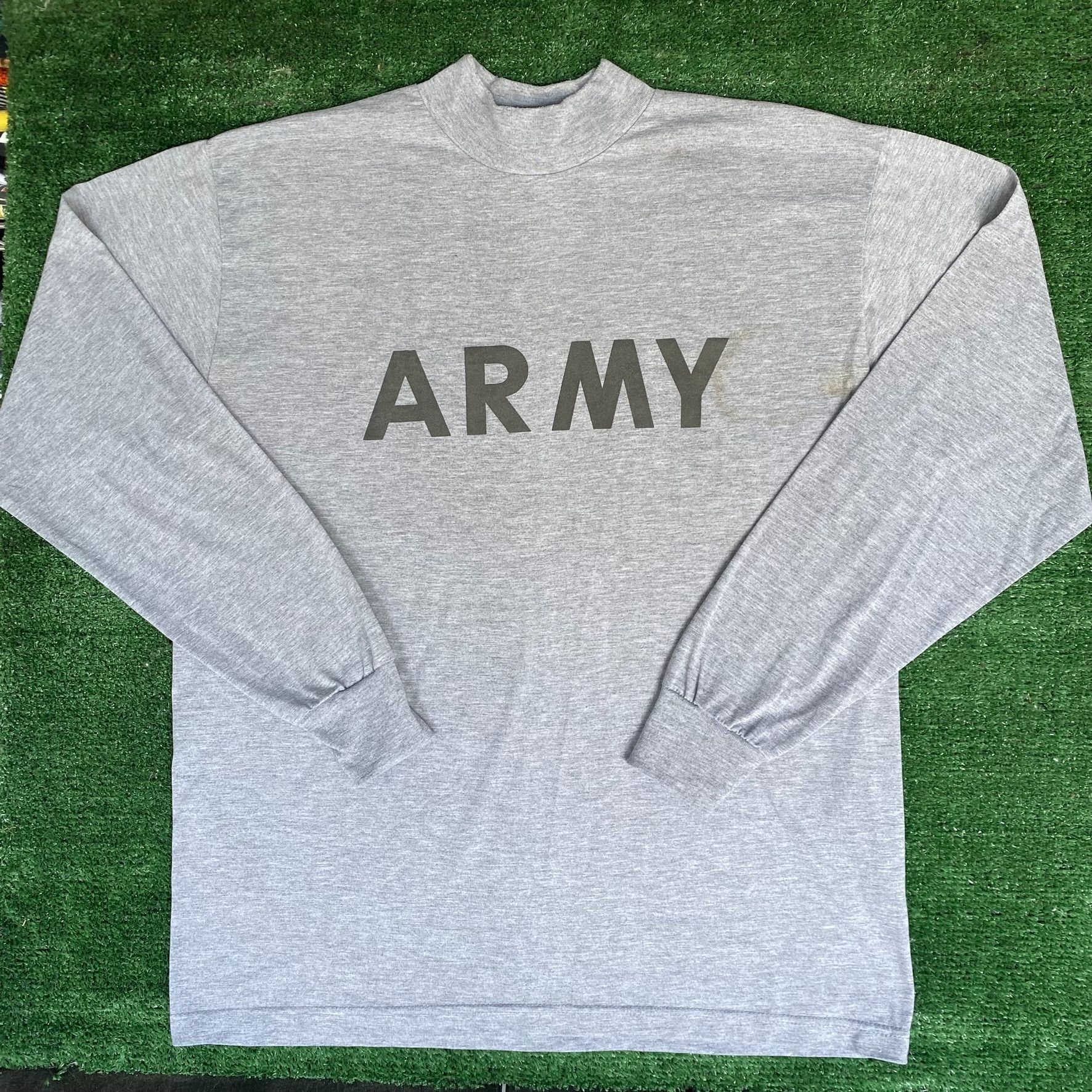 Made In Usa × Military × Vintage Vintage 90s US Army Shirt Long 