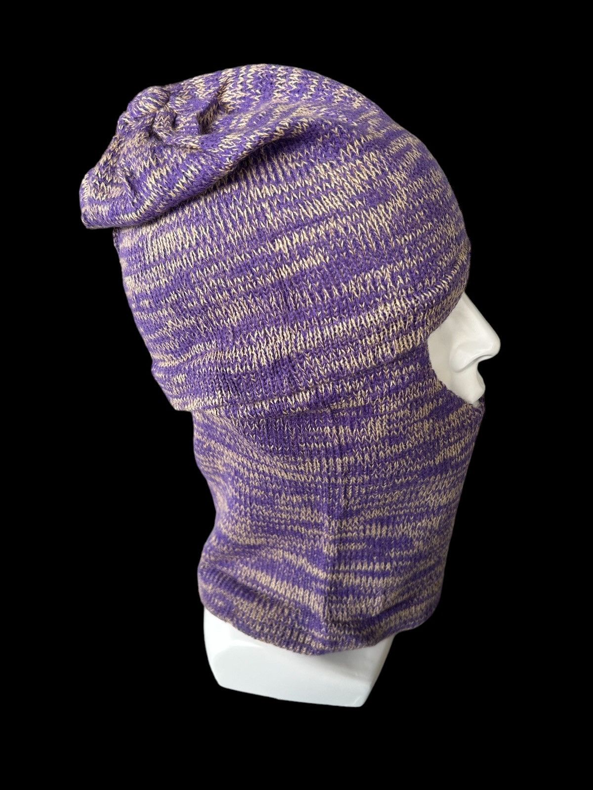 14th Addiction × Japanese Brand Crochet knitted handmade Balaclava Maskface Beanie Size ONE SIZE - 4 Thumbnail