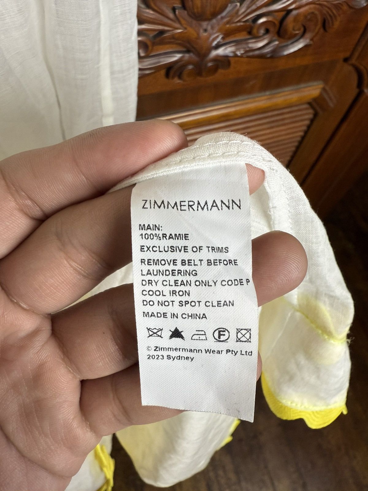 Zimmermann Zimmermann Cira Rickrack-Trim Rammie Midi Dress Size M / US 6-8 / IT 42-44 - 5 Thumbnail