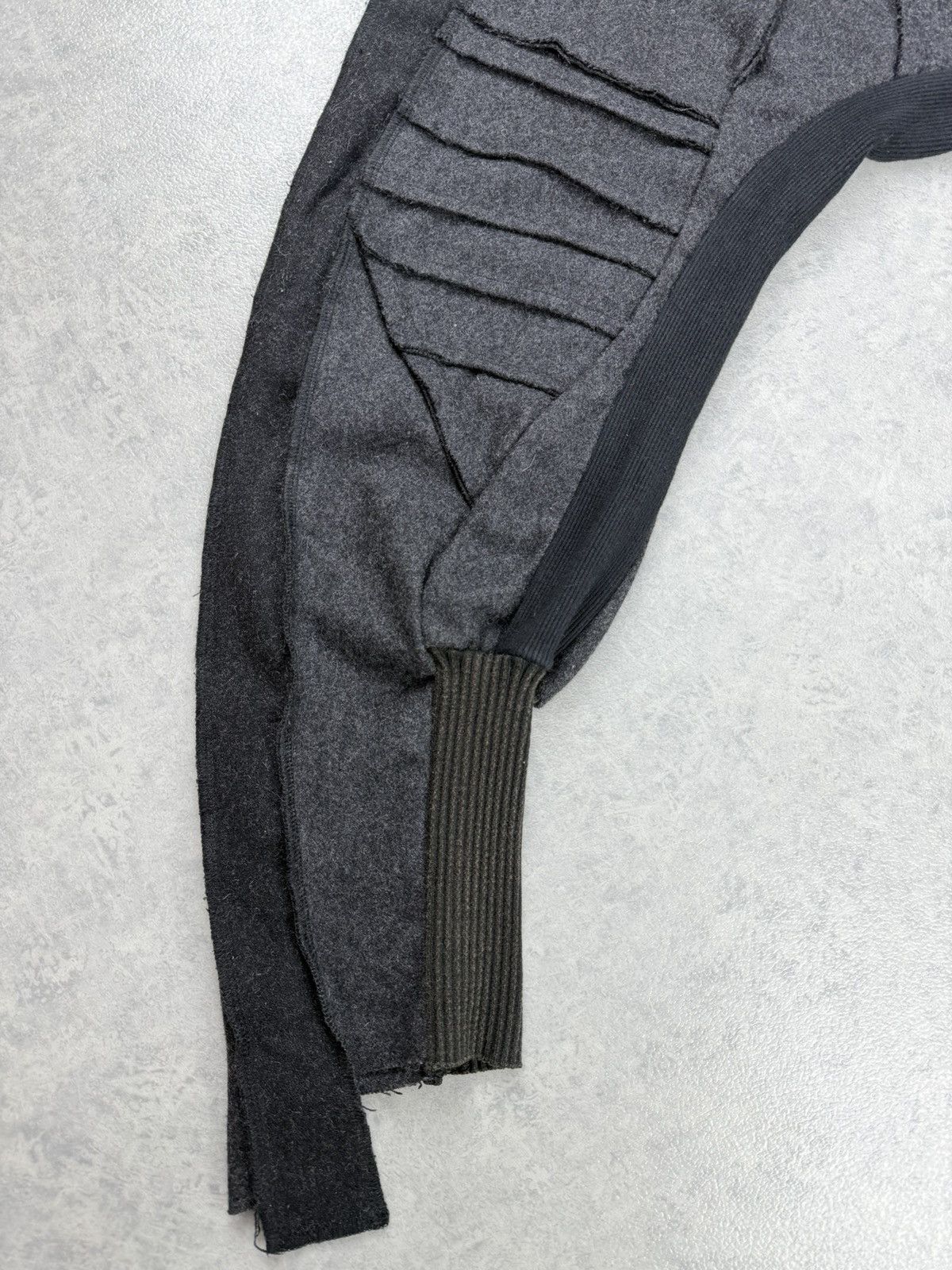 Demobaza Demobaza Wool Drop Crotch Pants Avant-Garde Ninja Size US 32 / EU 48 - 3 Thumbnail