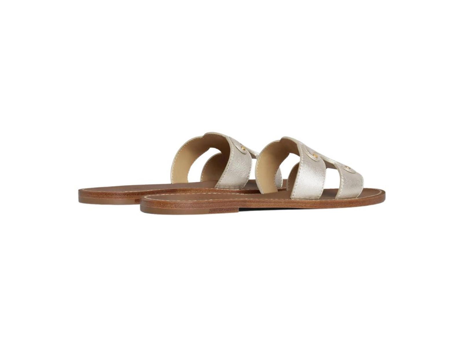 Celine Celine Triomphe Slide Sandals Size US 7.5 / IT 37.5 - 3 Thumbnail