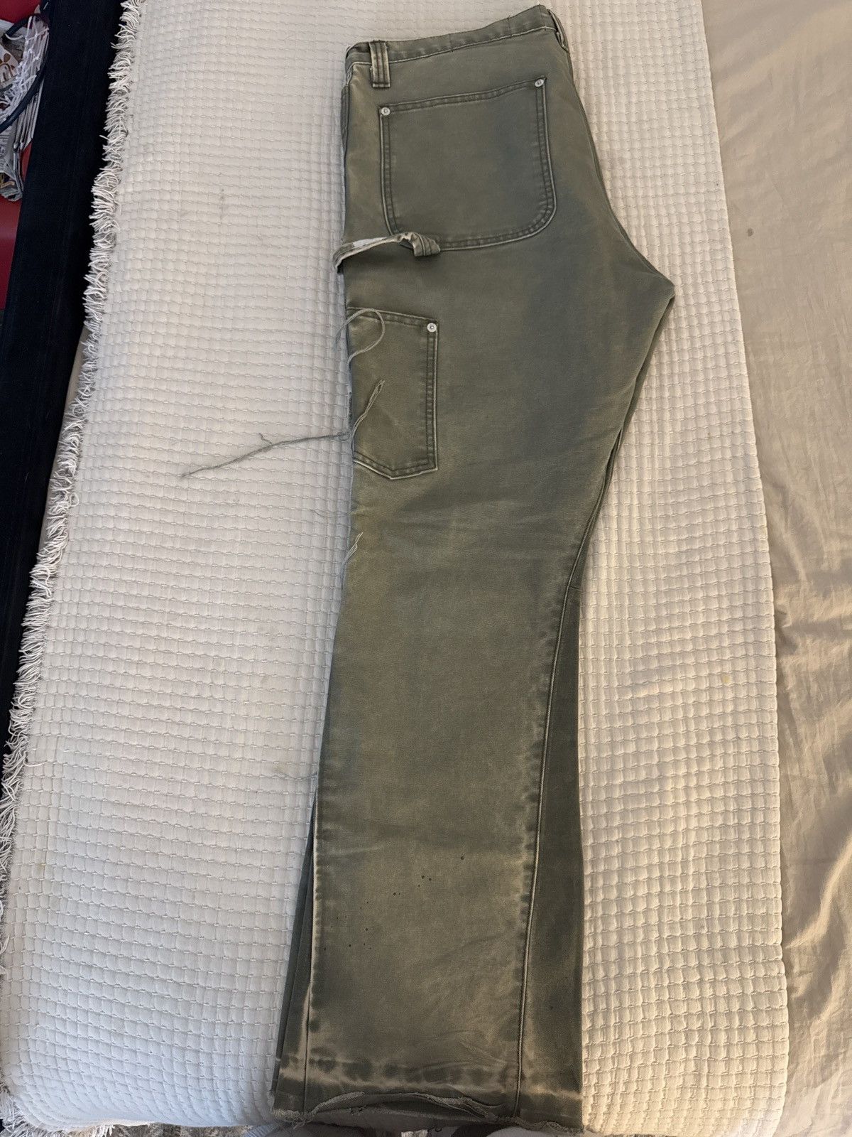 Gallery Dept. Gallery Dept. Carpenter Flare Moto Pants Size US 38 / EU 54 - 4 Thumbnail