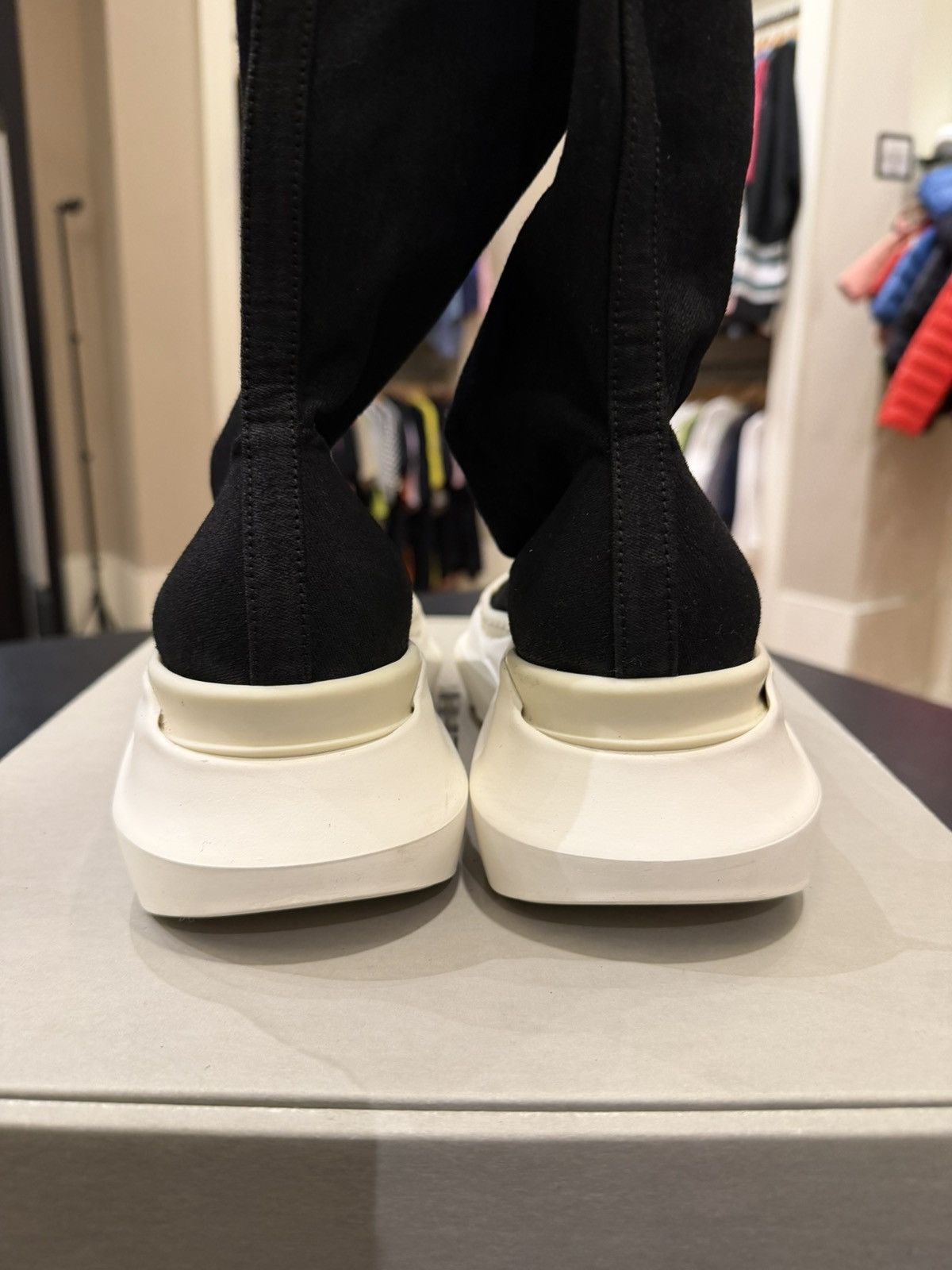 Rick Owens Drkshdw Rick Owens DRKSHDW Abstract Stocking Sneaker Boot Size US 6.5 / IT 36.5 - 7 Thumbnail