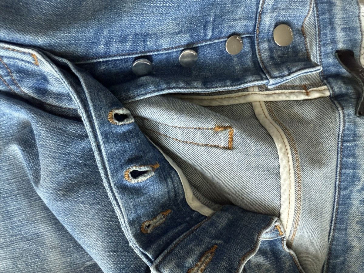 Amiri Denim Appliqué Logo Jeans