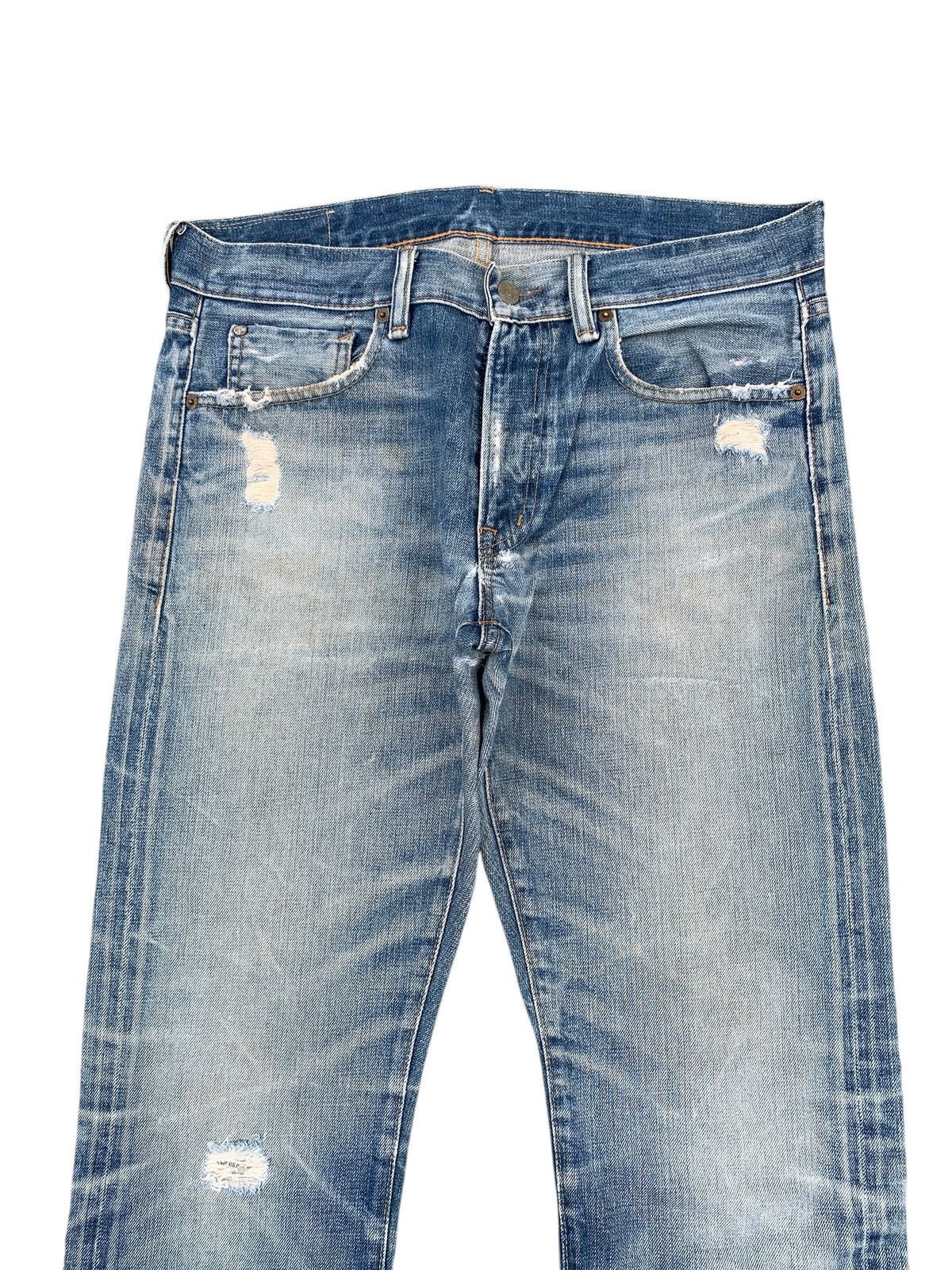 Polo Ralph Lauren DENIM & SUPPLY POLO RALPH LAUREN RL DISTRESSED DENIM Size US 35 - 5 Thumbnail